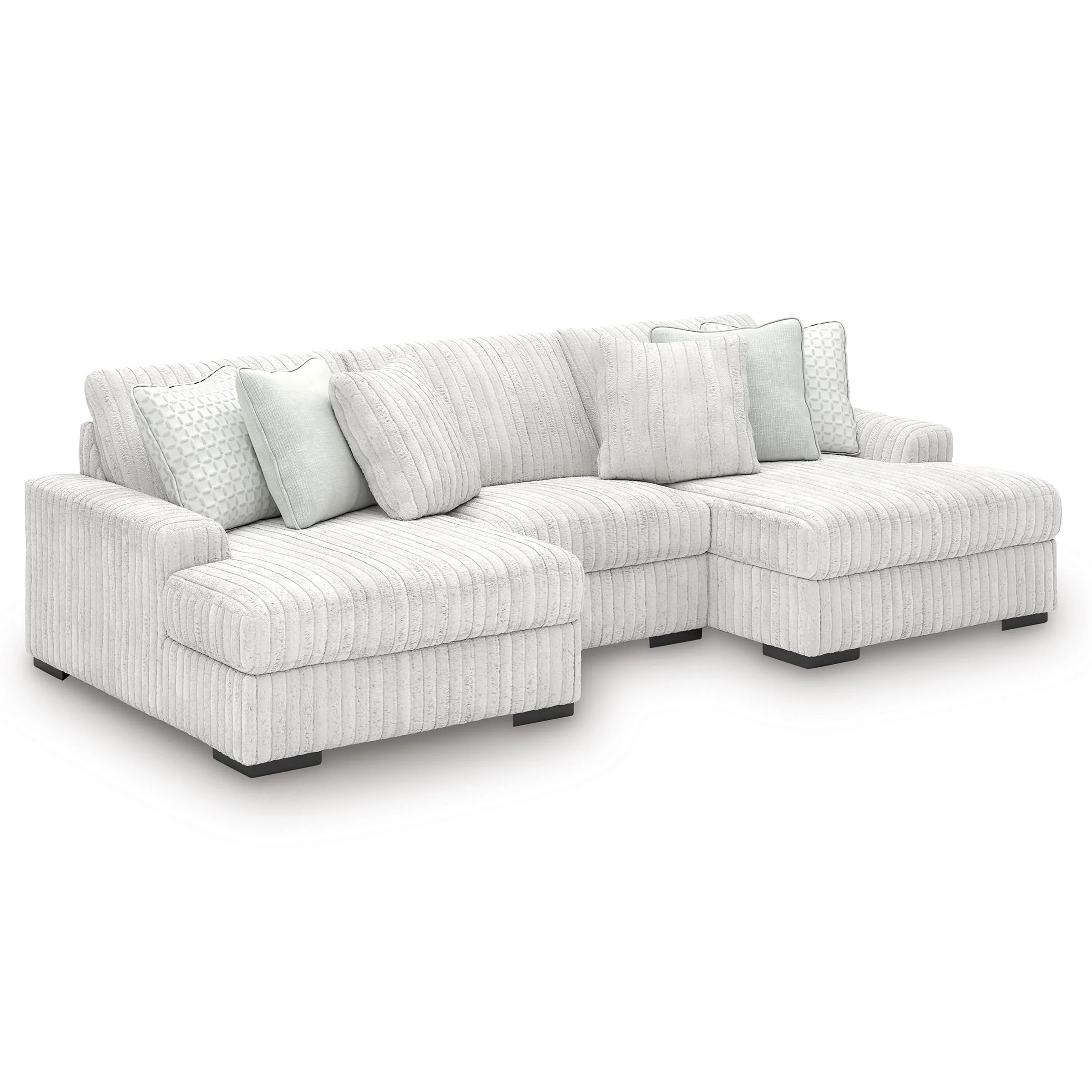 Signature Design by Ashley Stupendous 25903S4 3 pc Sectional with Double Chaise - Image 1
