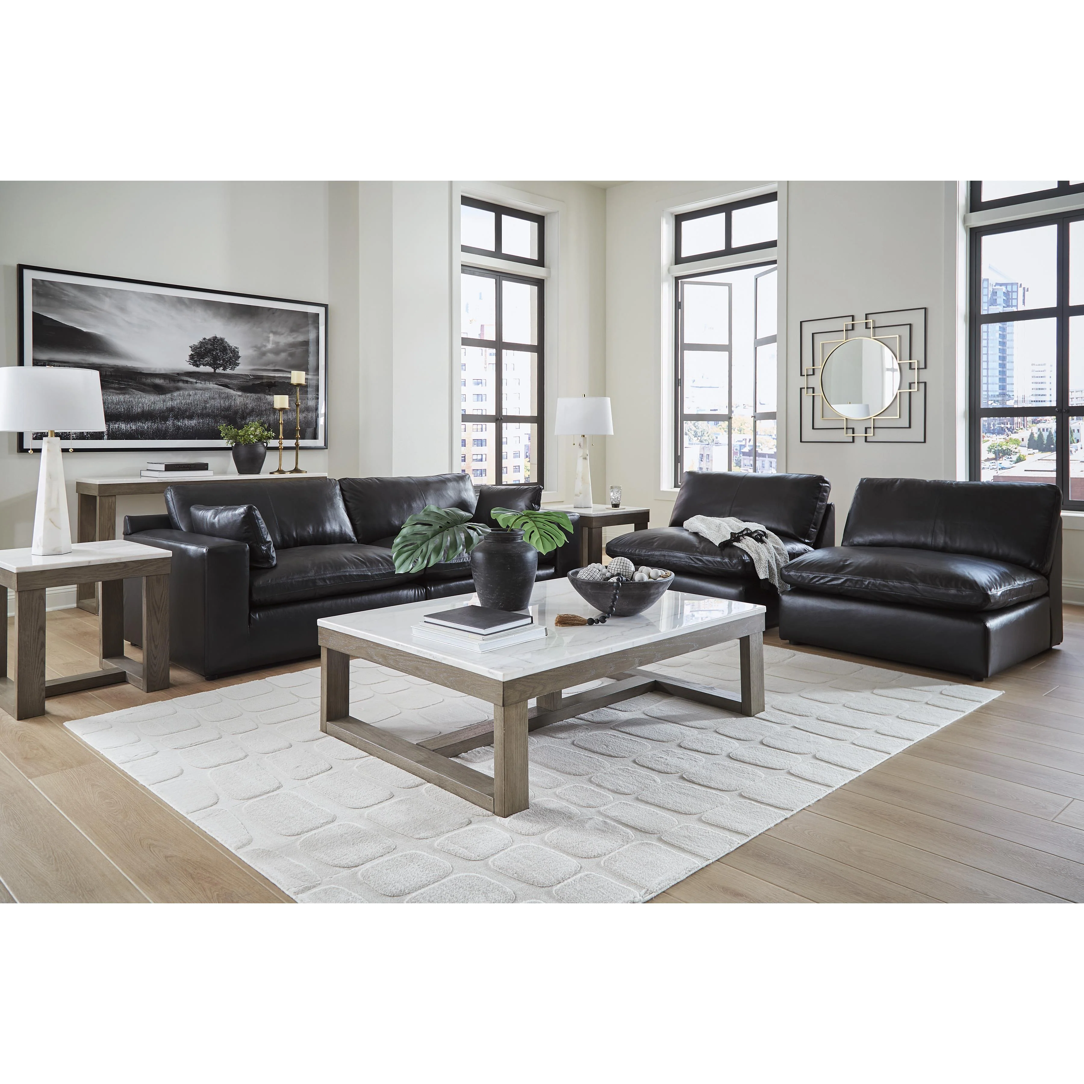 Signature Design by Ashley Emilia 30902S1 2 pc Sectional Loveseat - Image 3