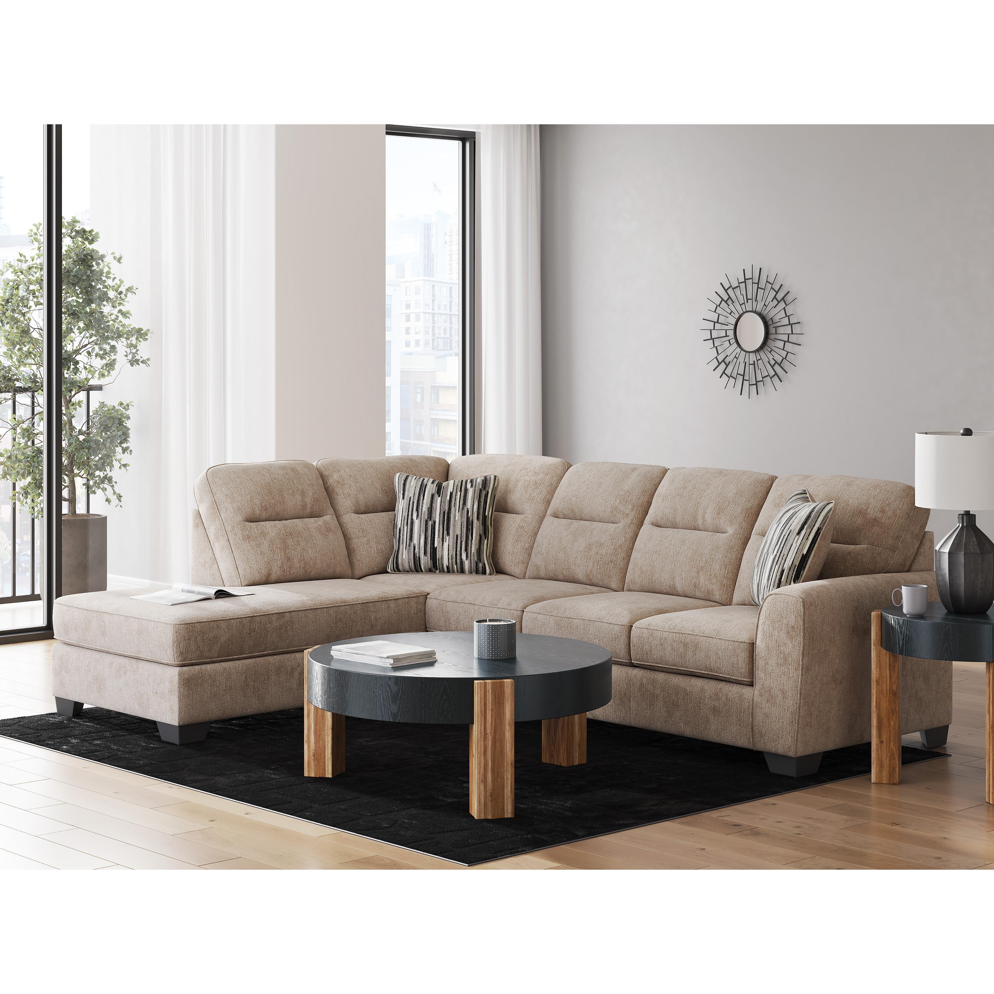 Benchcraft Olten 31304S1 2 pc Sectional with Chaise - Image 3