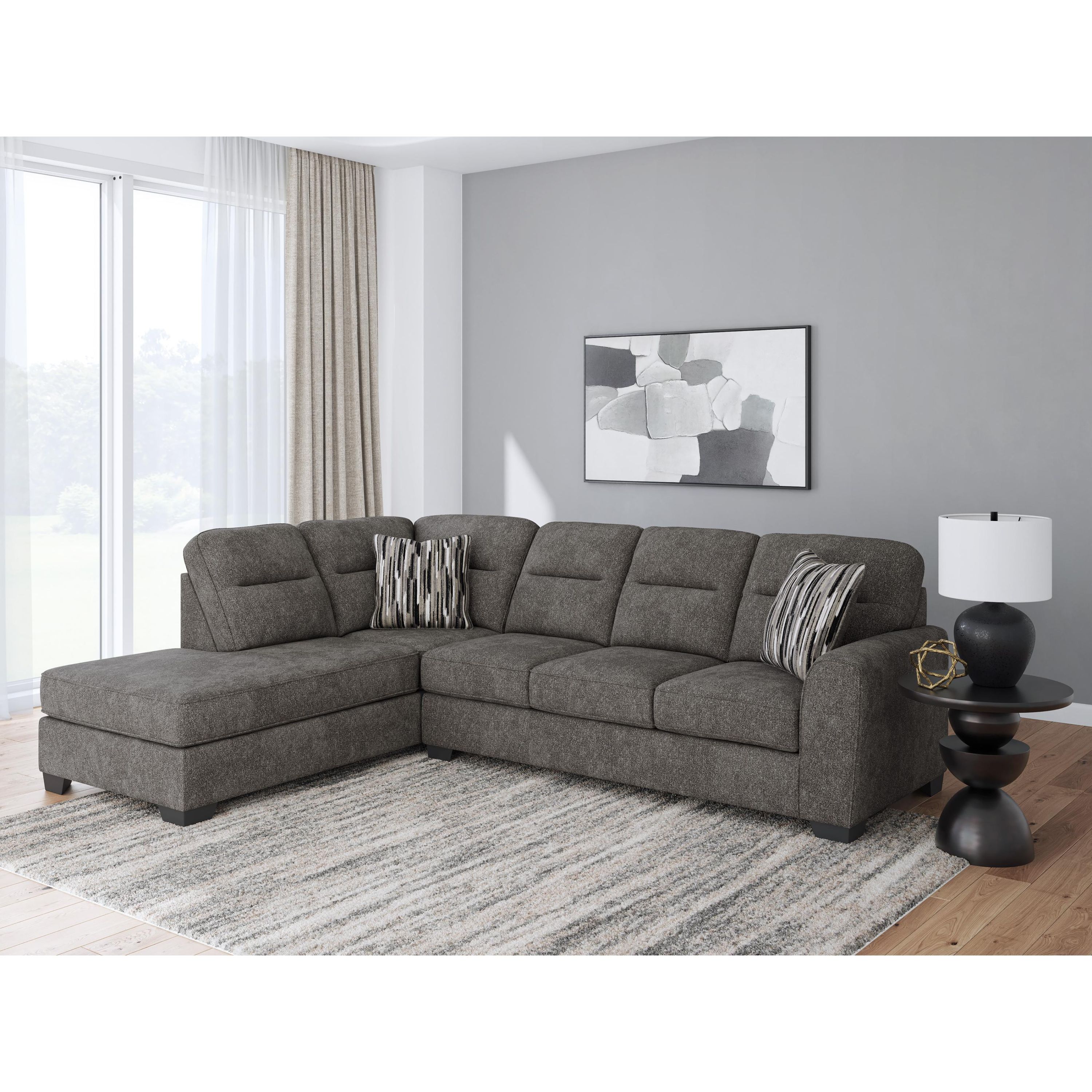 Benchcraft Olten 31305S1 2 pc Sectional with Chaise - Image 3