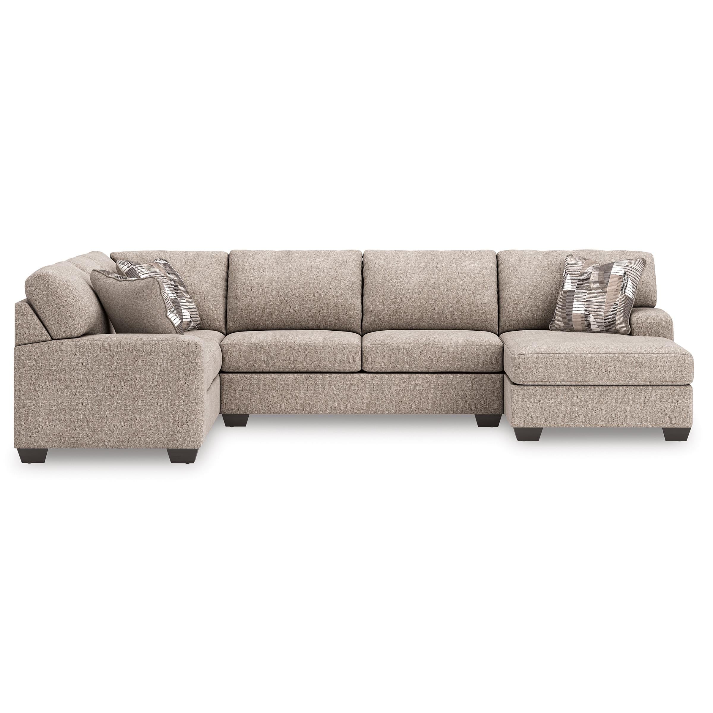 Benchcraft Newellen 48404S6 3 pc Sectional with Chaise - Image 2