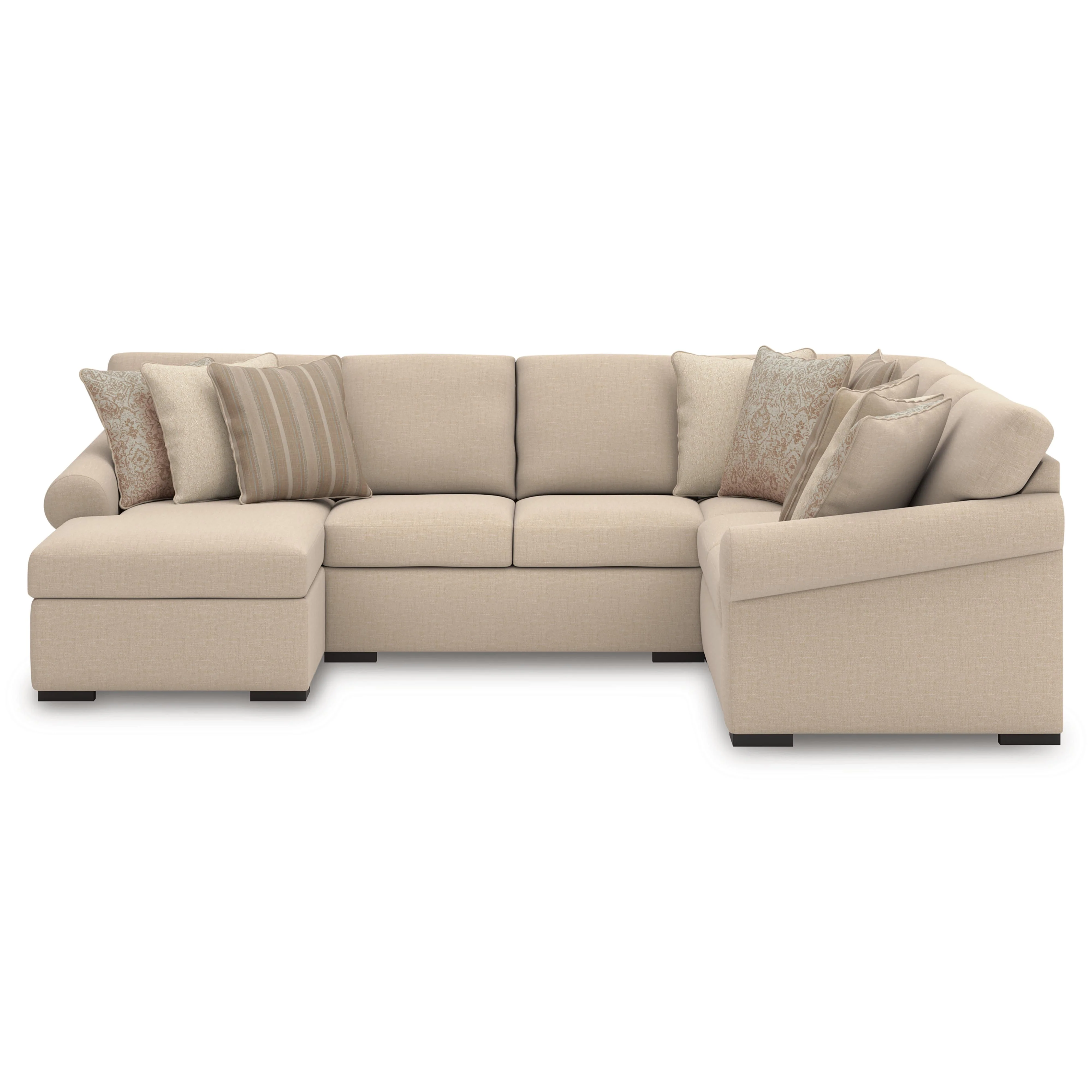Benchcraft LadyMae 59404S7 4 pc Sectional with Chaise - Image 2