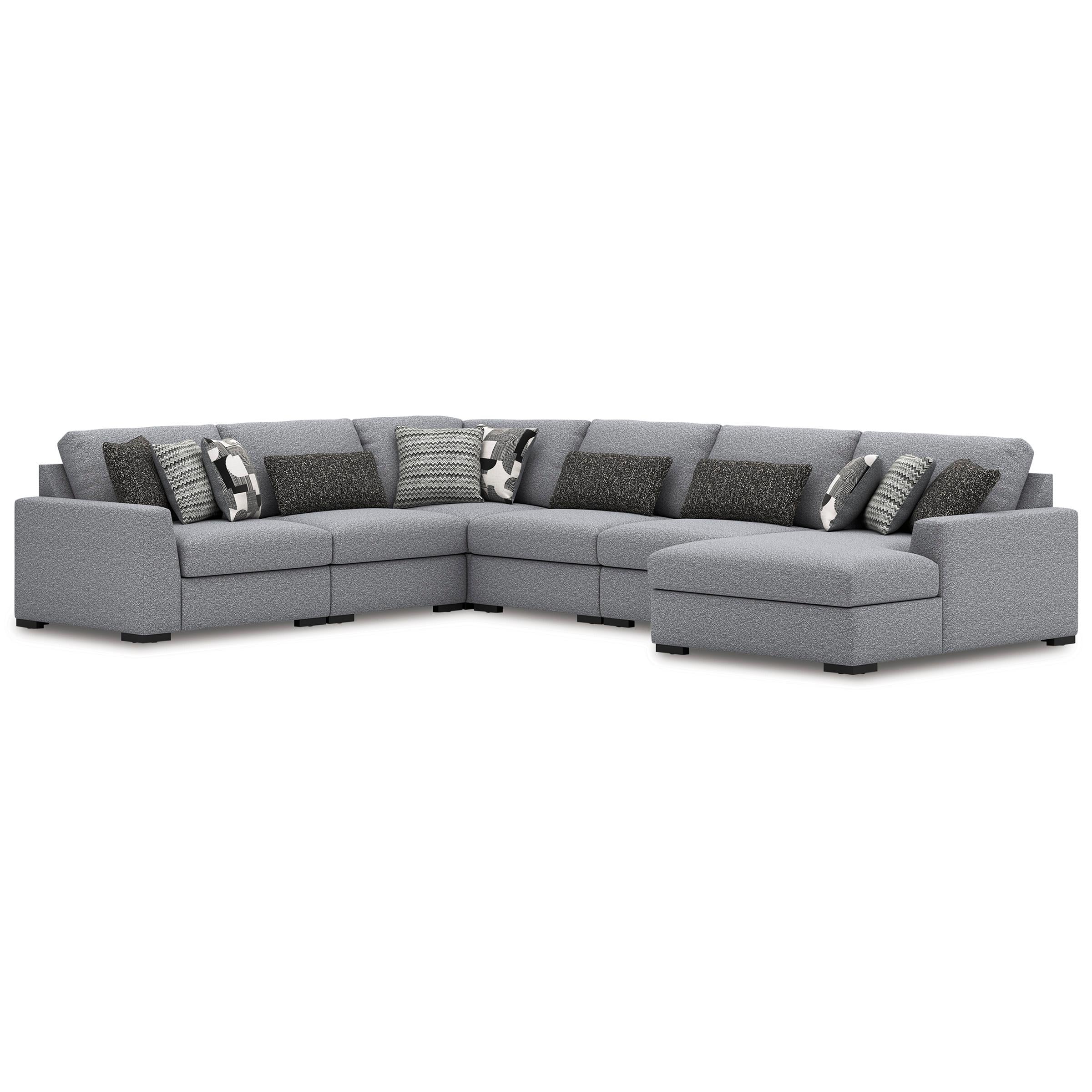 Benchcraft Bealton 61305S12 6 pc Sectional with Chaise - Image 1