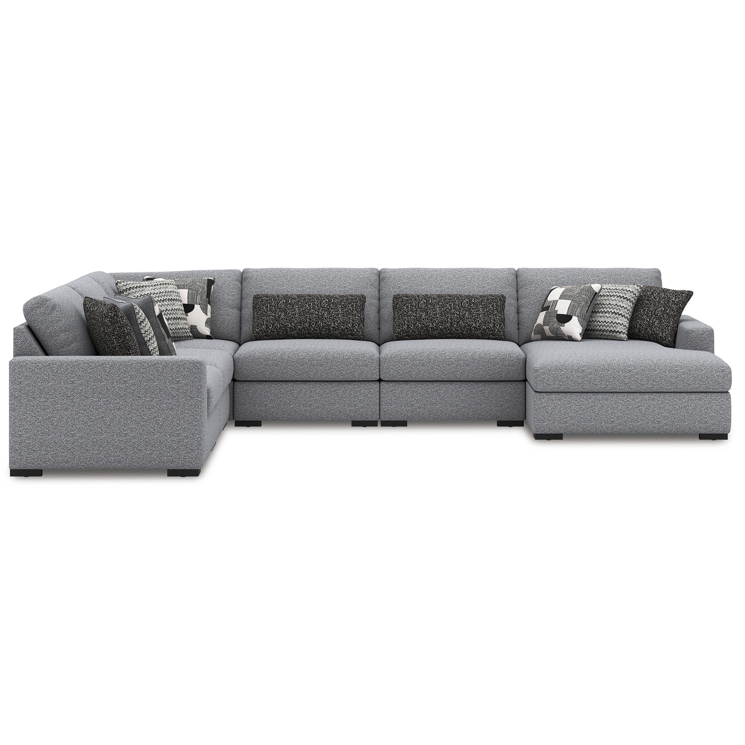 Benchcraft Bealton 61305S12 6 pc Sectional with Chaise - Image 2