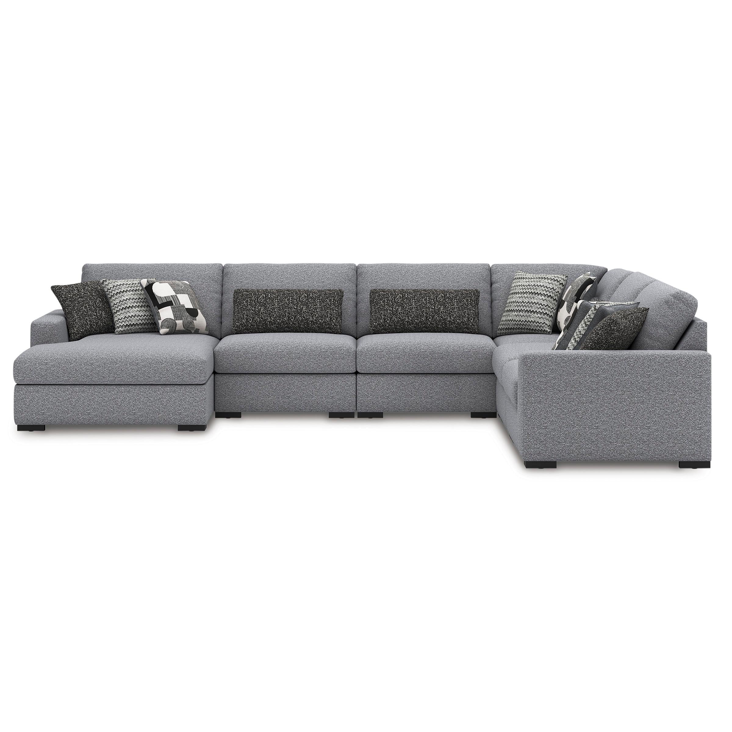 Benchcraft Bealton 61305S13 6 pc Sectional with Chaise - Image 2