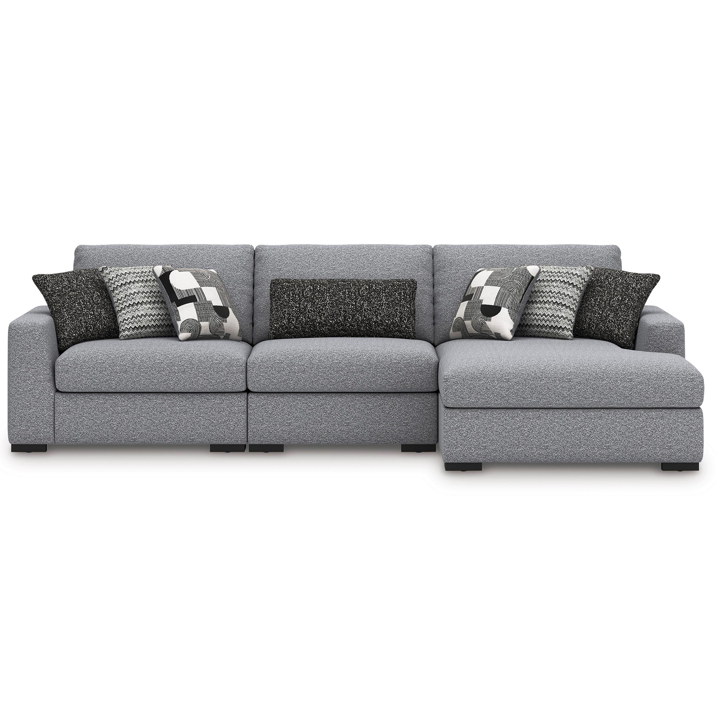 Benchcraft Bealton 61305S3 3 pc Sectional with Chaise - Image 2