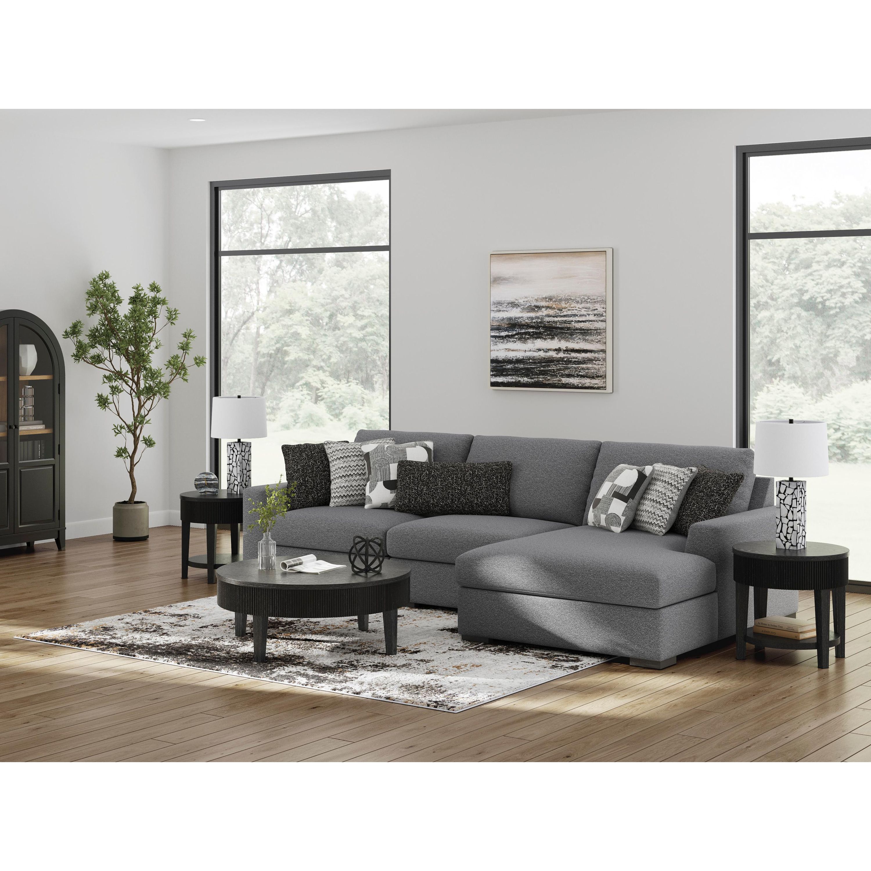 Benchcraft Bealton 61305S3 3 pc Sectional with Chaise - Image 3