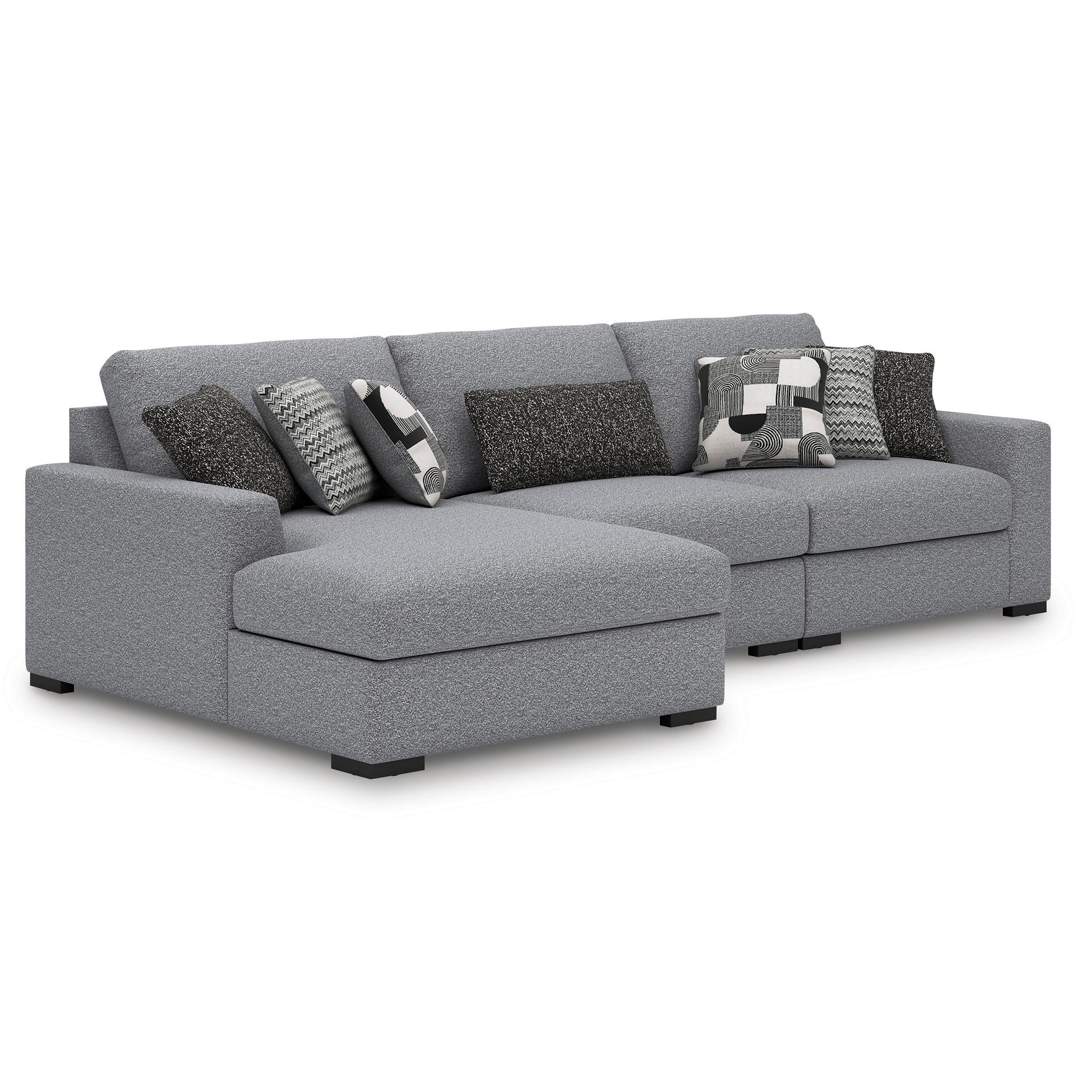 Benchcraft Bealton 61305S4 3 pc Sectional with Chaise - Image 1
