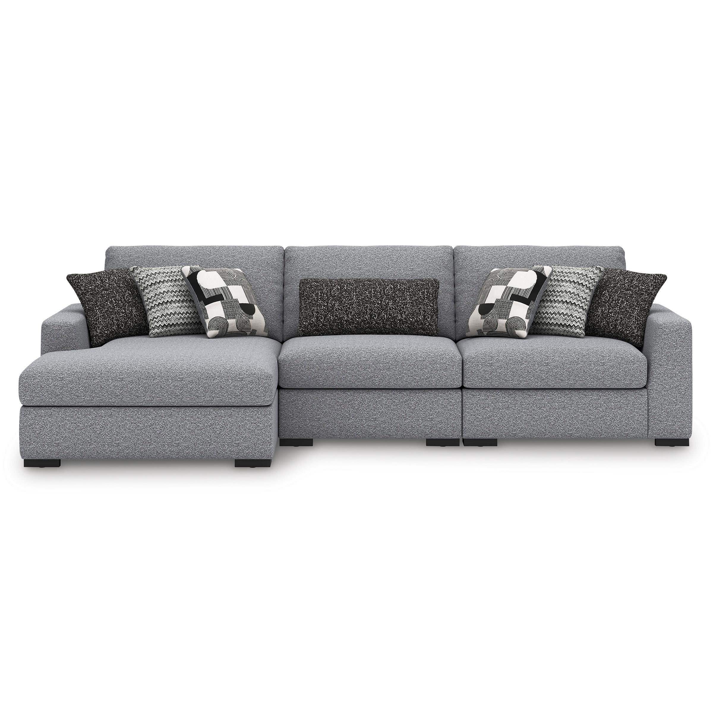 Benchcraft Bealton 61305S4 3 pc Sectional with Chaise - Image 2