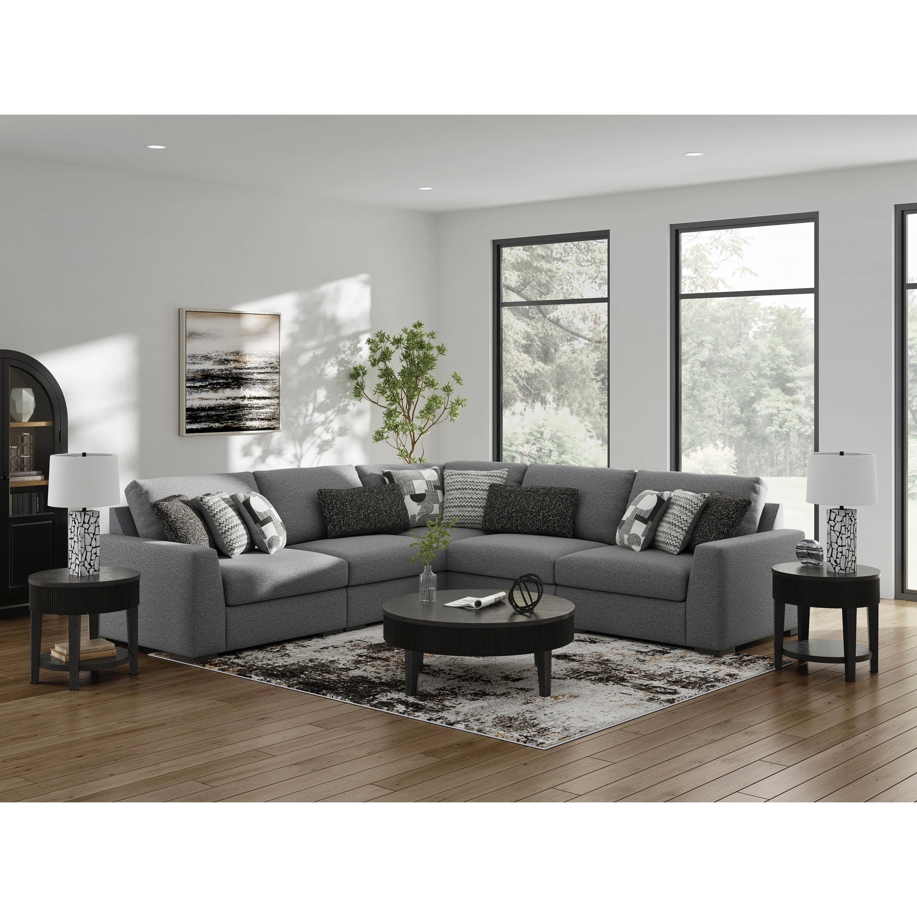 Benchcraft Bealton 61305S6 5 pc Sectional - Image 3