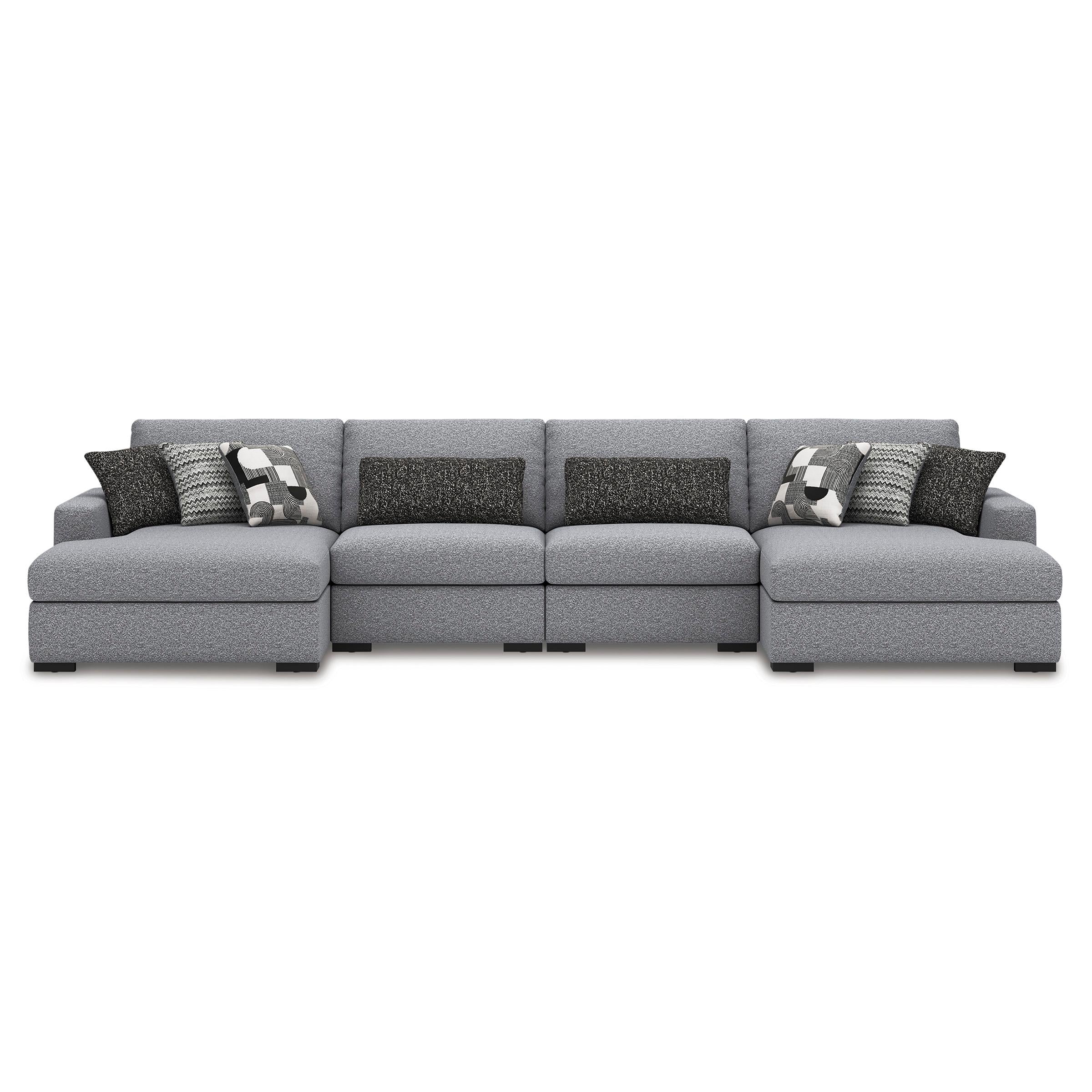 Benchcraft Bealton 61305S9 4 pc Sectional with Double Chaise - Image 2