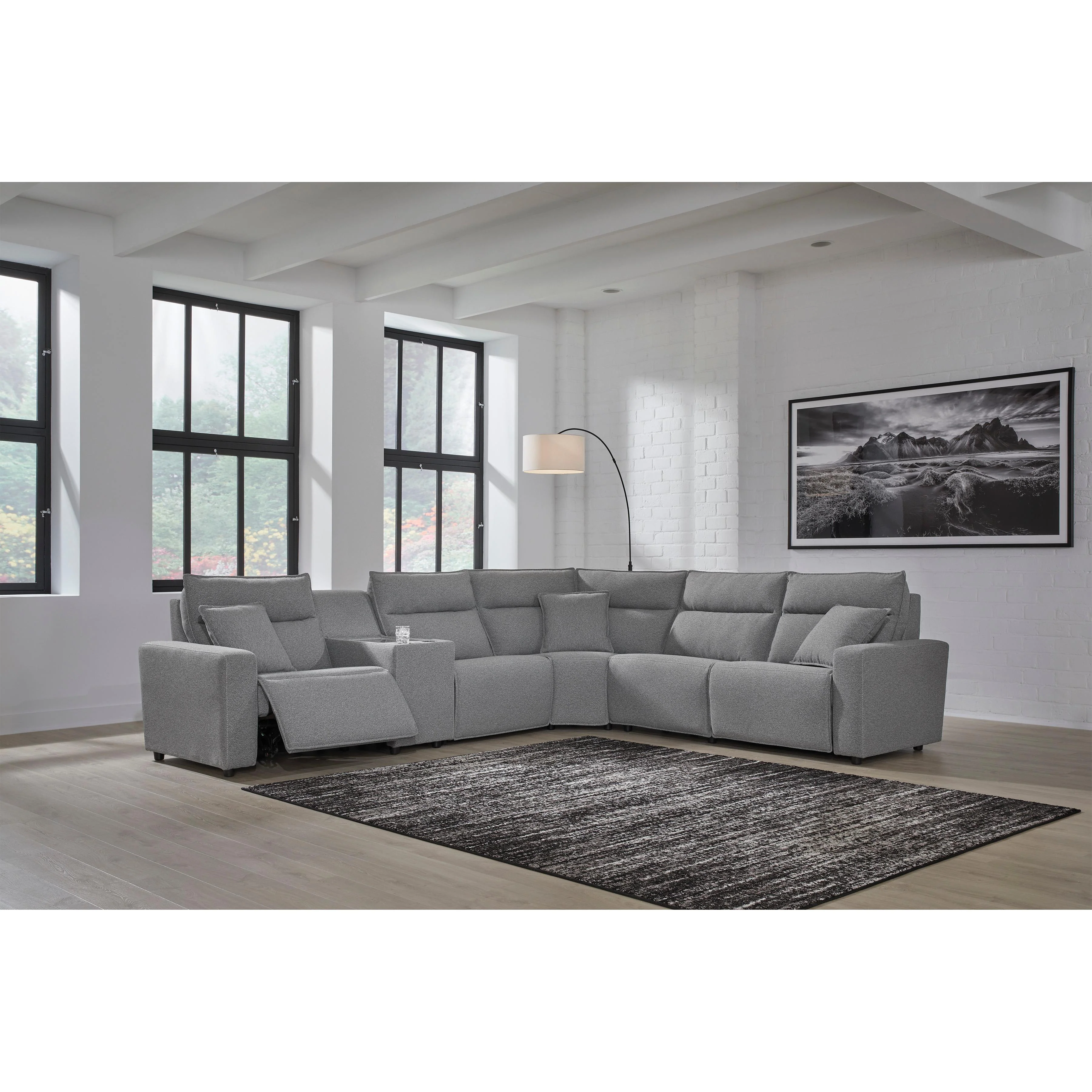 Signature Design by Ashley Modmax 65906S10 6 pc Power Reclining Sectional - Image 2