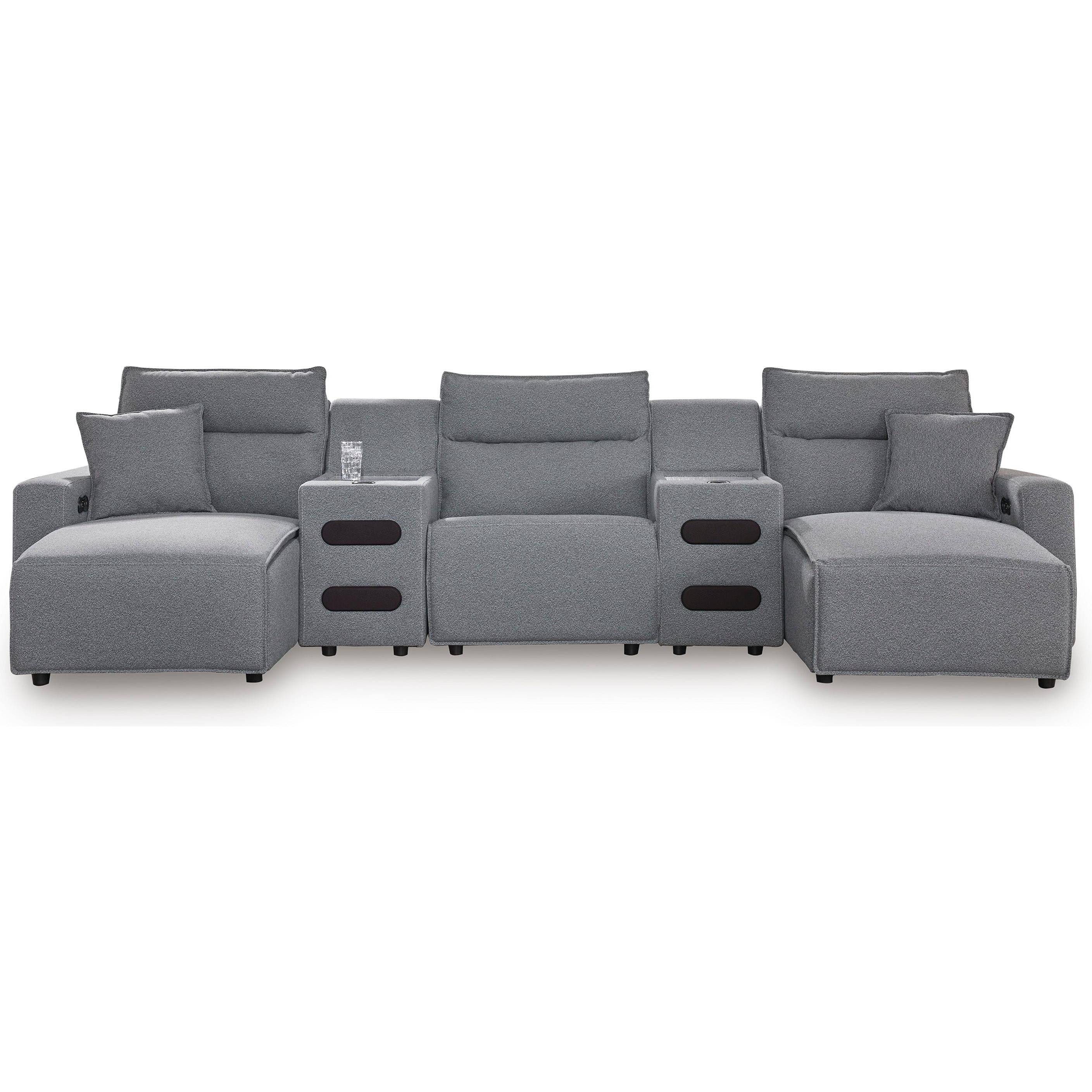 Signature Design by Ashley Modmax 65906S15 5 pc Power Reclining Sectional with Chaise - Image 1