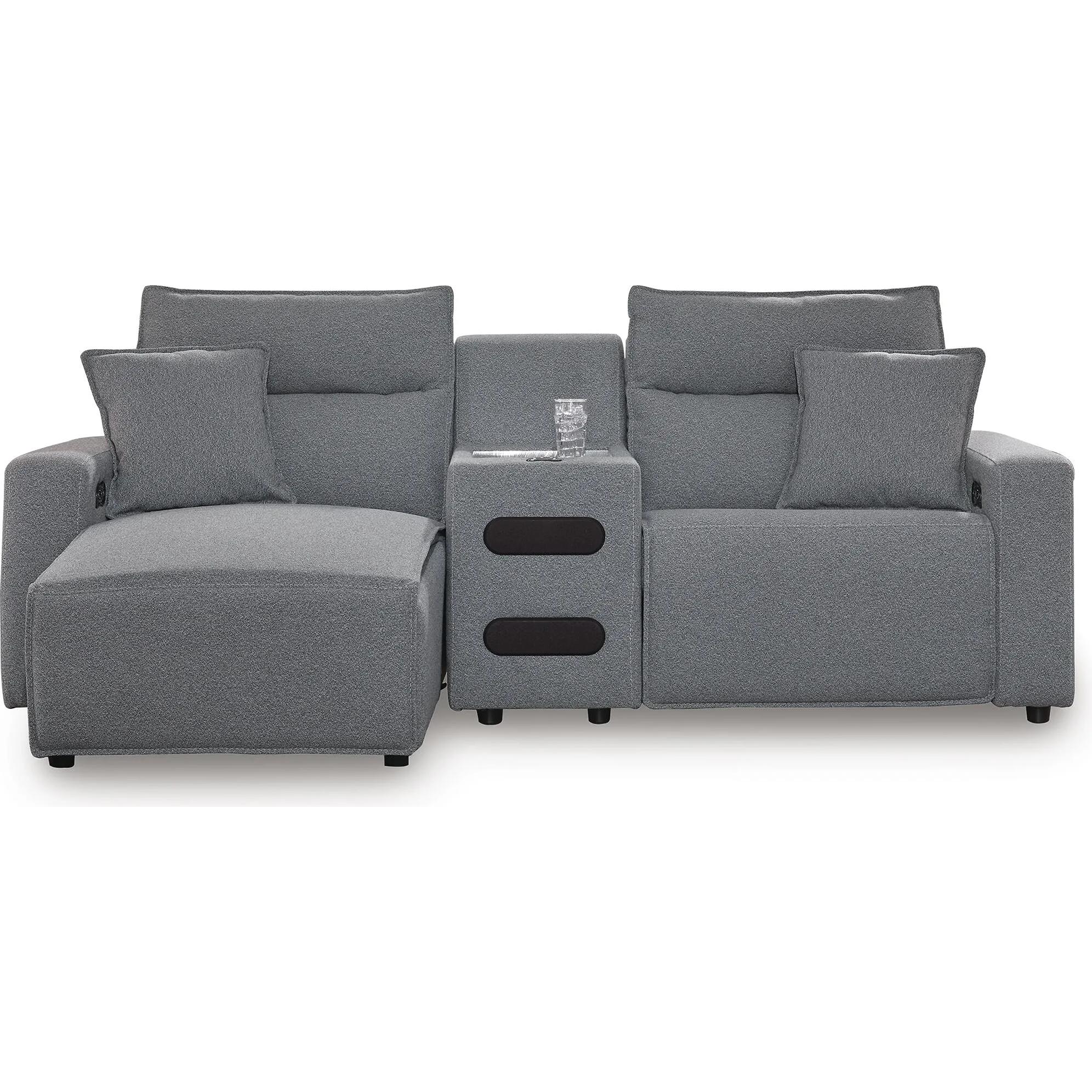 Signature Design by Ashley Modmax 65906S18 3 pc Power Reclining Sectional with Chaise - Image 1