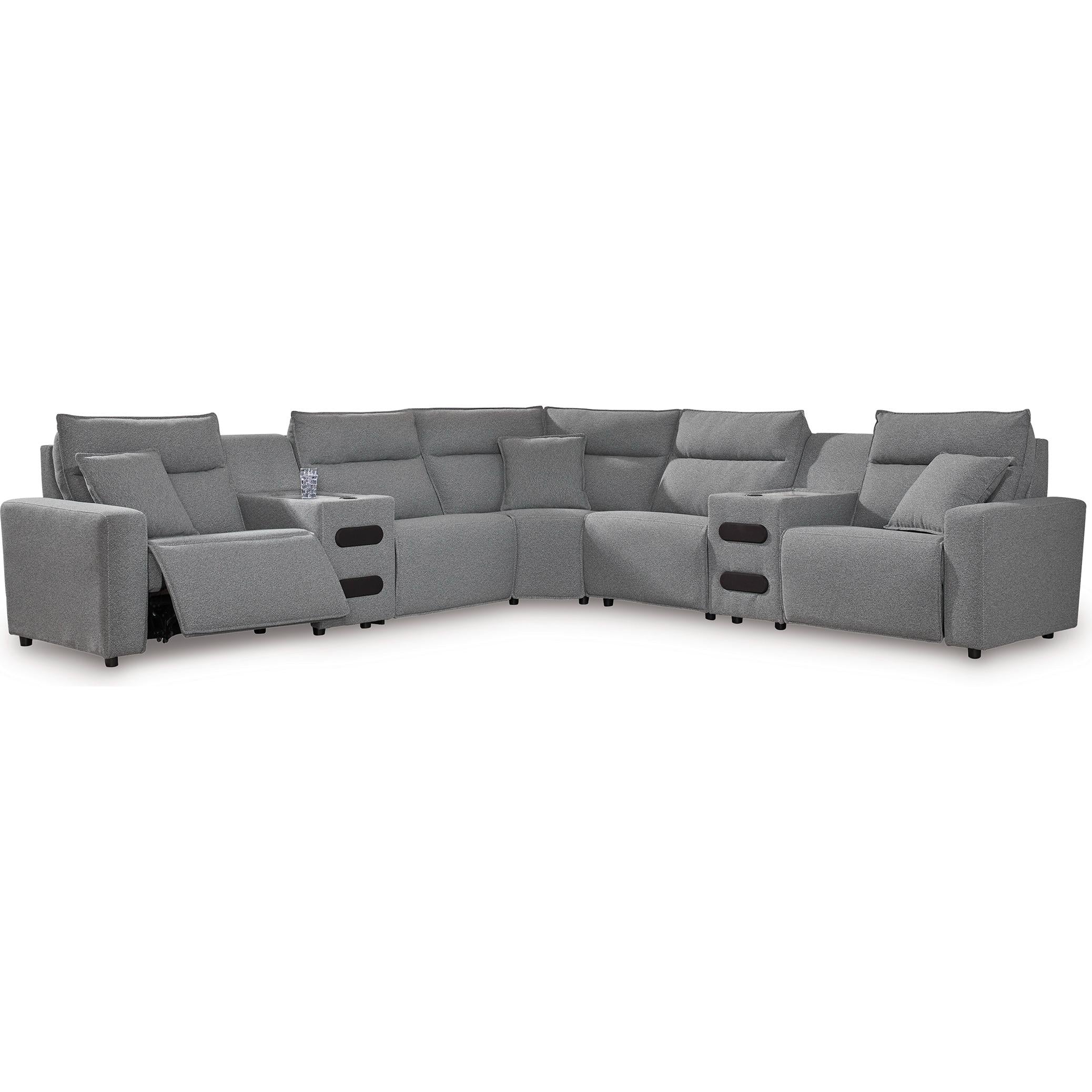 Signature Design by Ashley Modmax 65906S9 7 pc Power Reclining Sectional with Chaise - Image 1