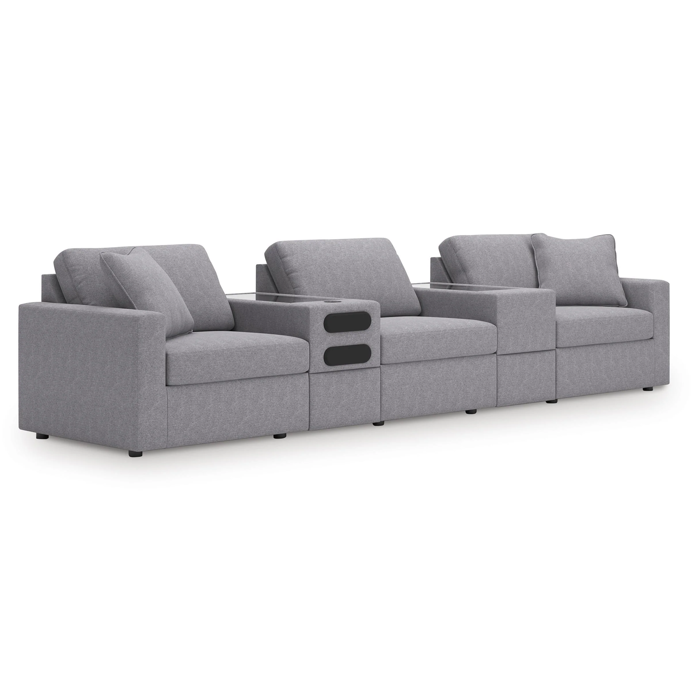 Signature Design by Ashley Modmax 92104S64 5 pc Sectional with Audio System - Image 1