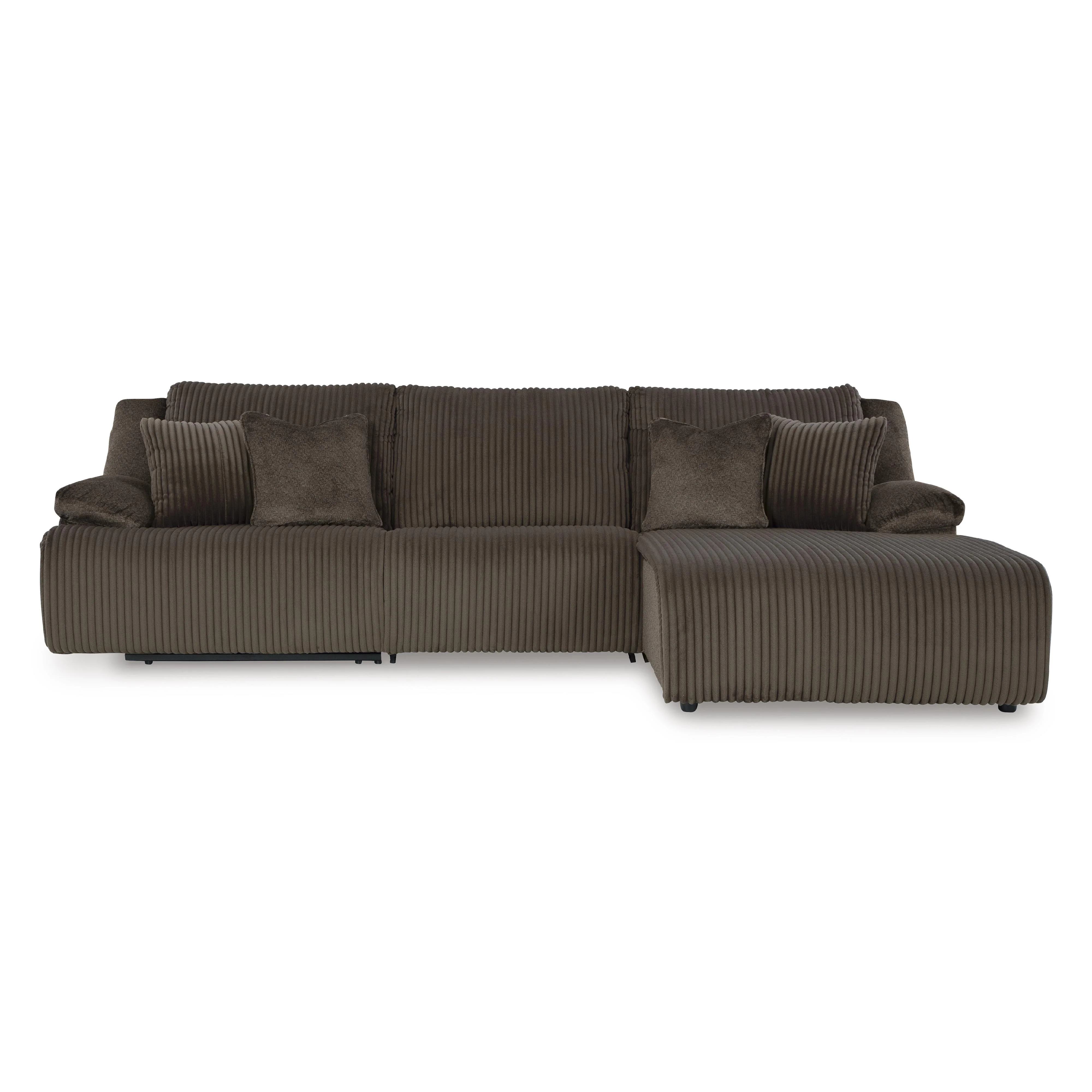Signature Design by Ashley Top Tier 92705S6 3 pc Sectional Sofa Chaise - Image 1