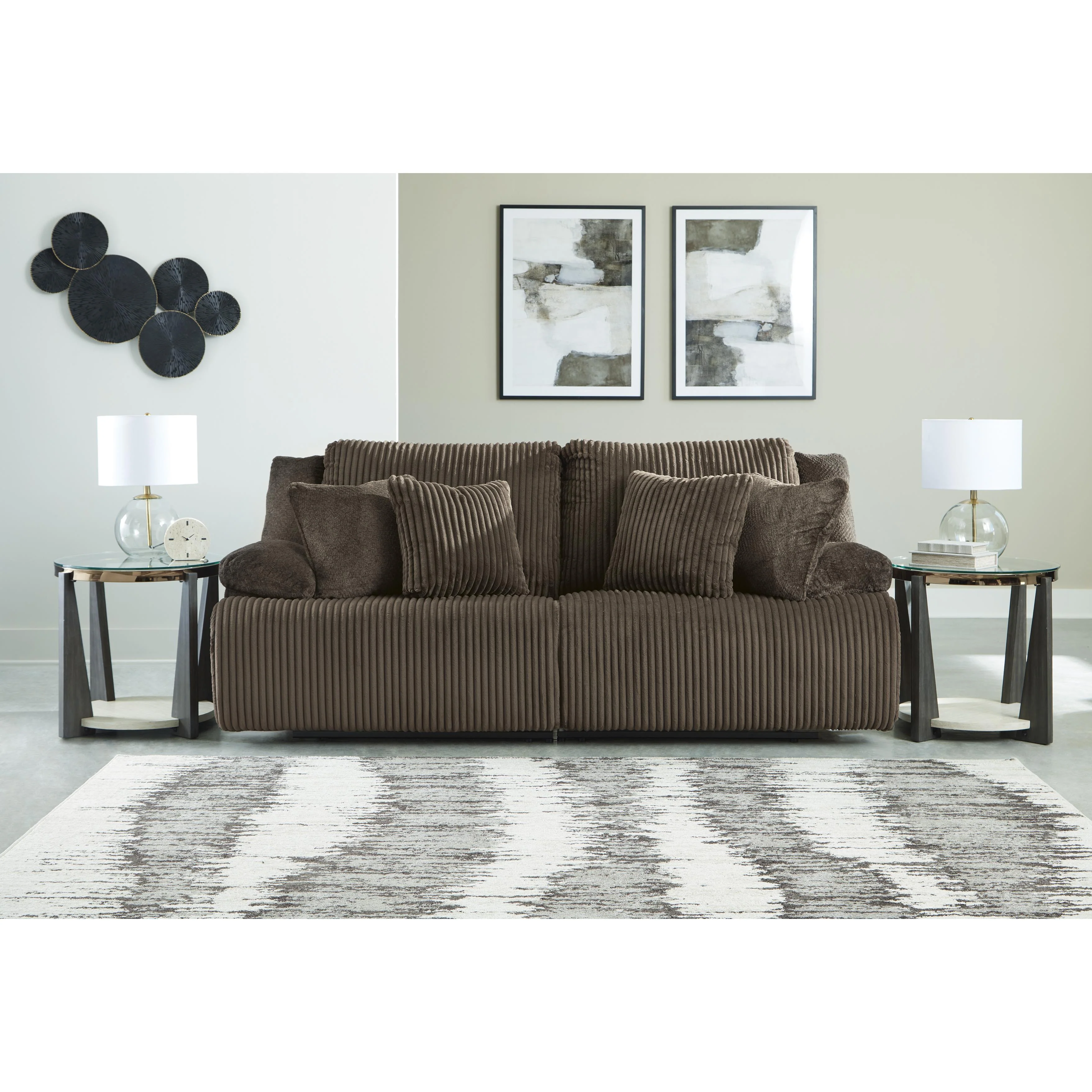 Signature Design by Ashley Top Tier 92705S9 2 pc Sectional Loveseat - Image 2