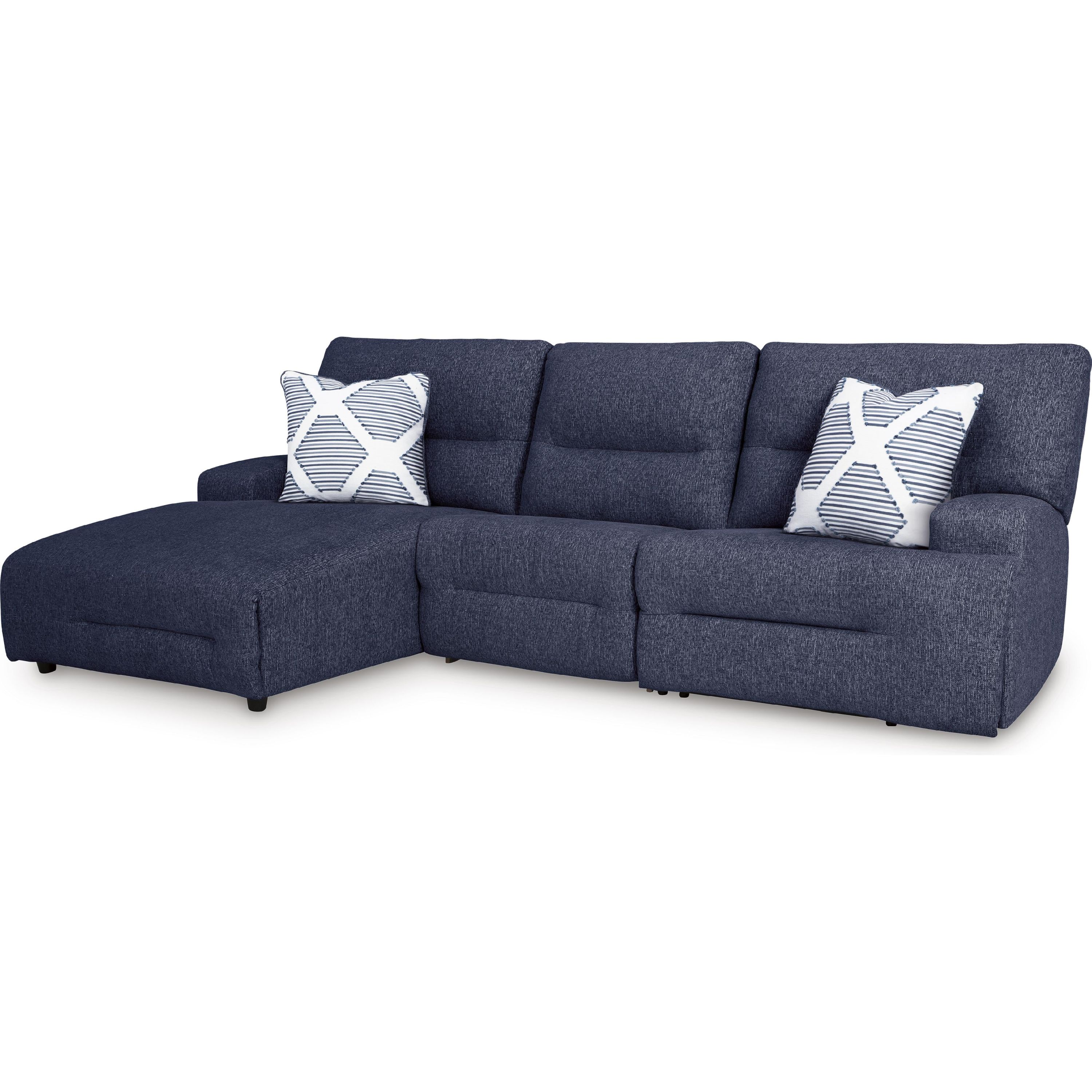 Signature Design by Ashley Acklen Place 93607S7 3 pc Power Reclining Sectional - Image 1