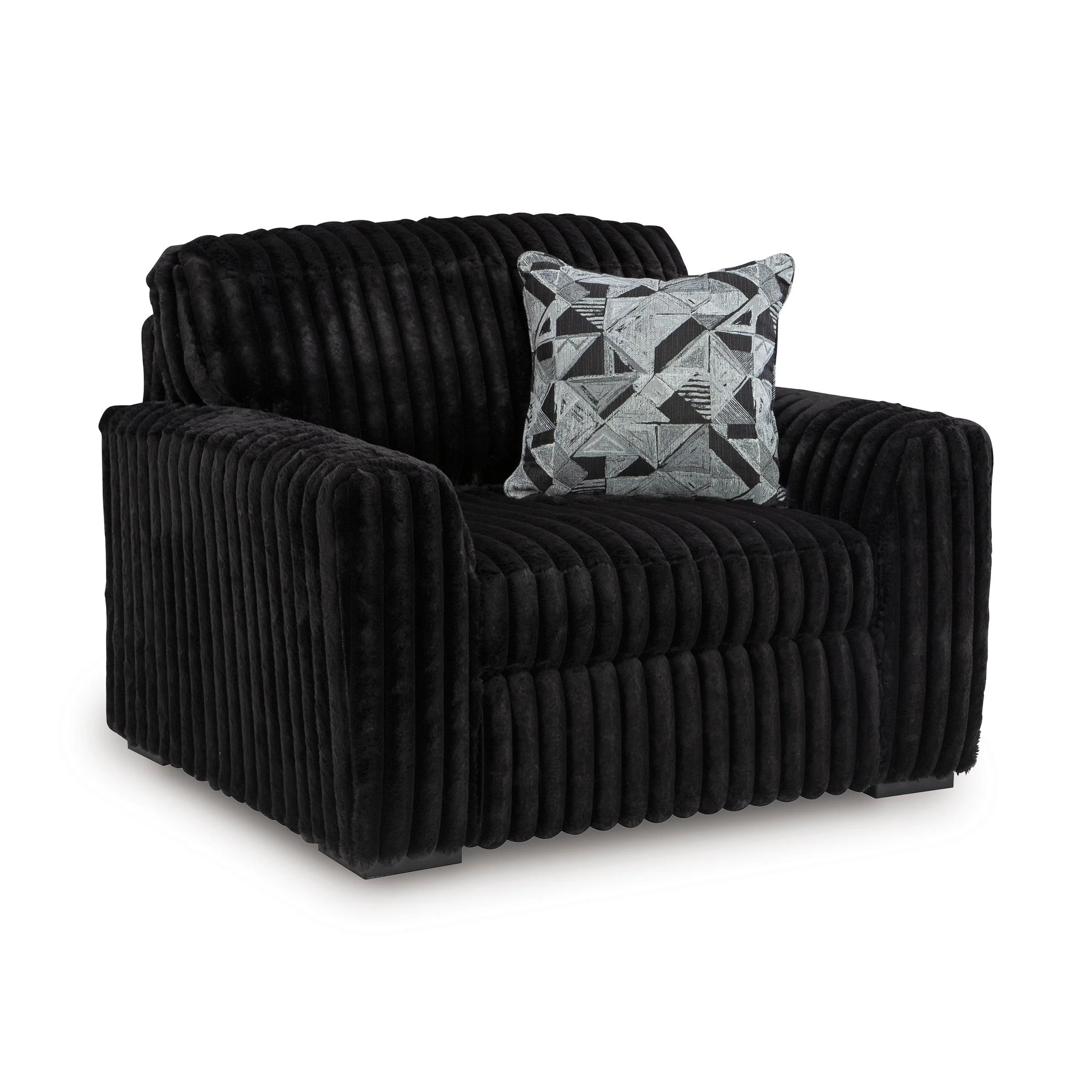 Signature Design by Ashley Midnight-Madness 9810323 Chair and a Half - Image 1