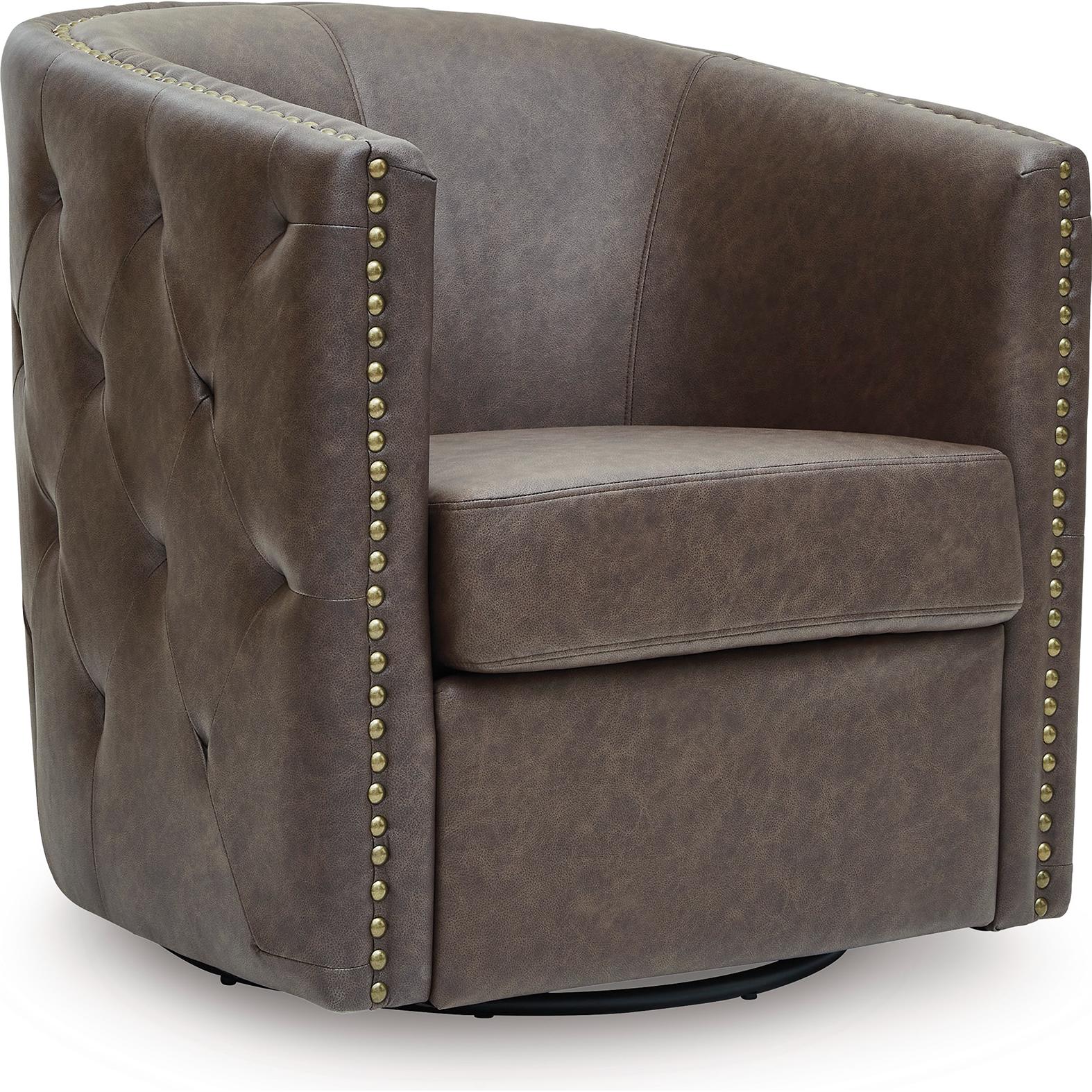 Signature Design by Ashley Brentlow A3000741 Swivel Accent Chair