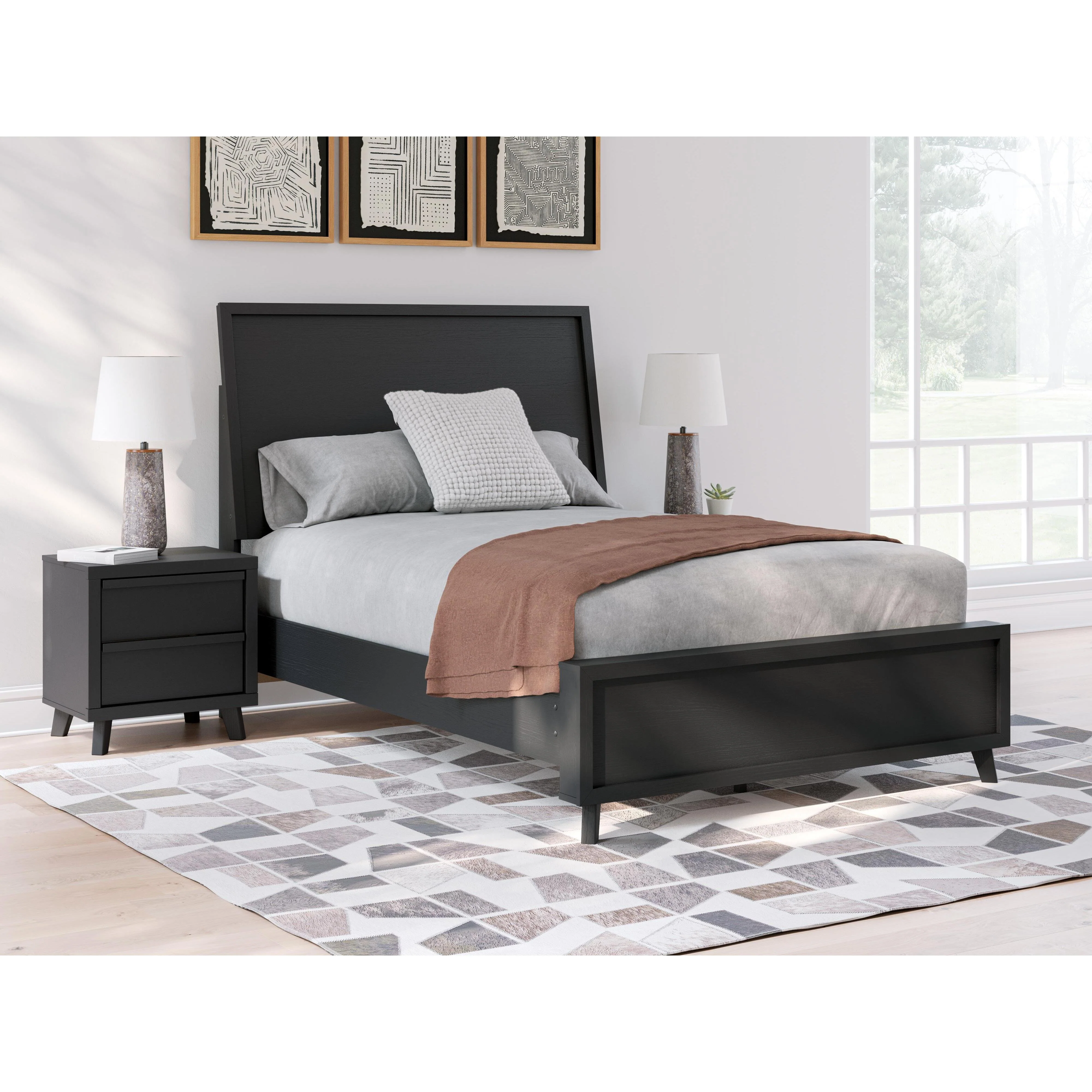 Signature Design by Ashley Danziar B1013B20 Full Panel Bed - Image 2
