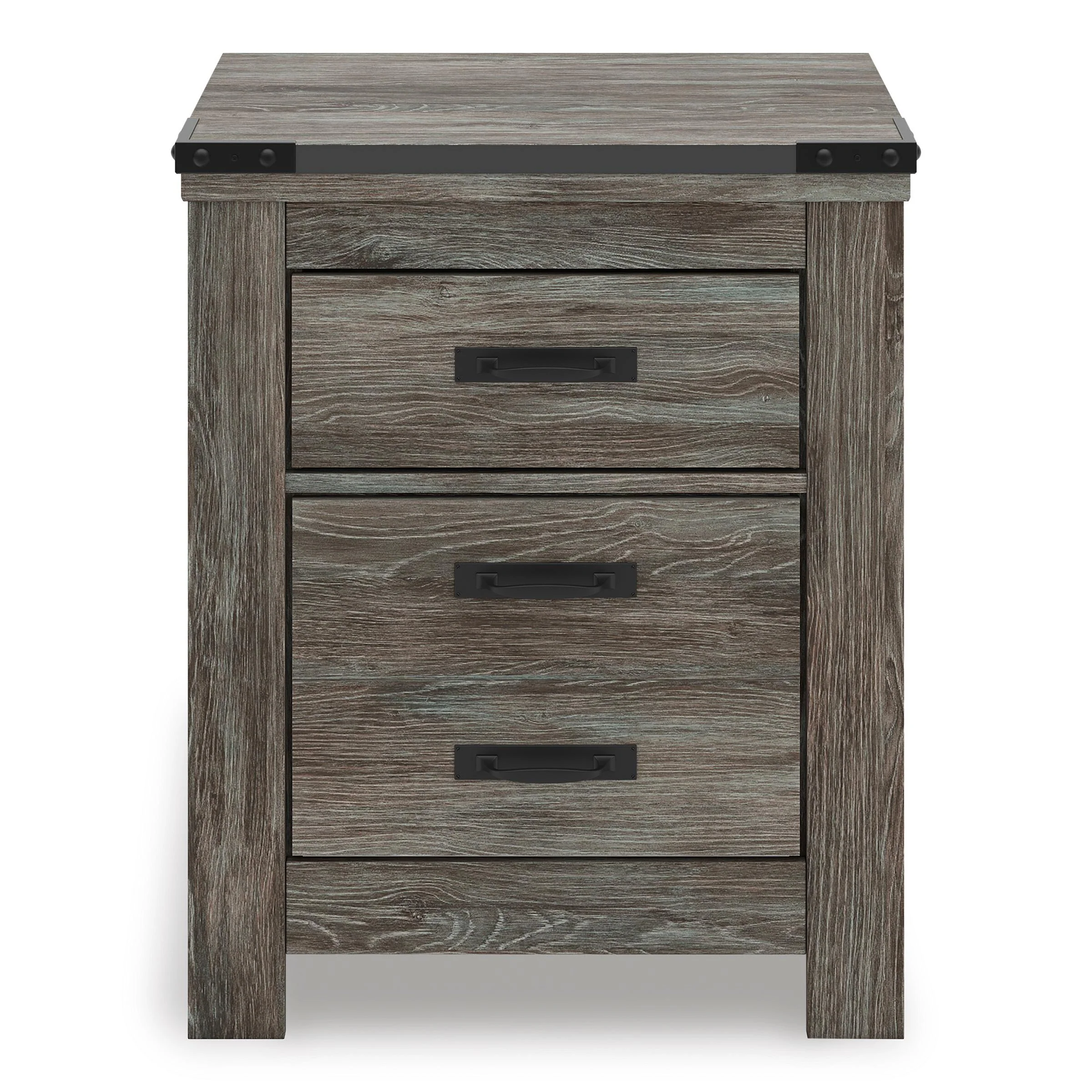 Signature Design by Ashley Frandern B4480-92 Two Drawer Night Stand - Image 3