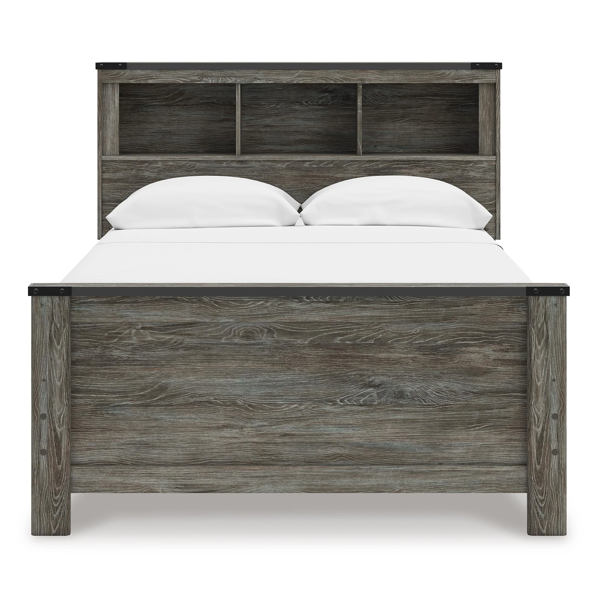 Signature Design by Ashley Frandern B4480B3 Full Bookcase Panel Bed - Image 2