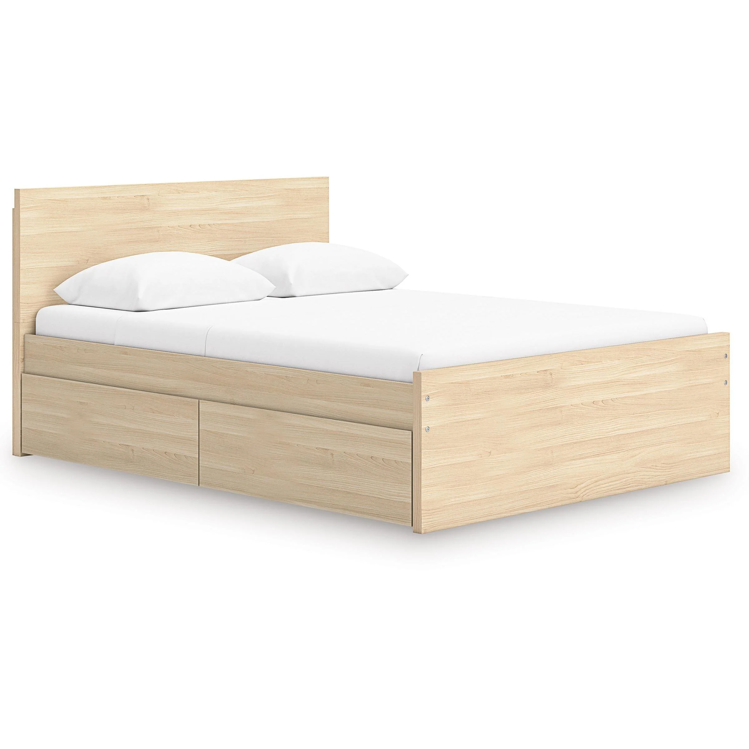 Signature Design by Ashley Onita EB9632B12 Queen Panel Platform Bed with 1 Side Storage - Image 1