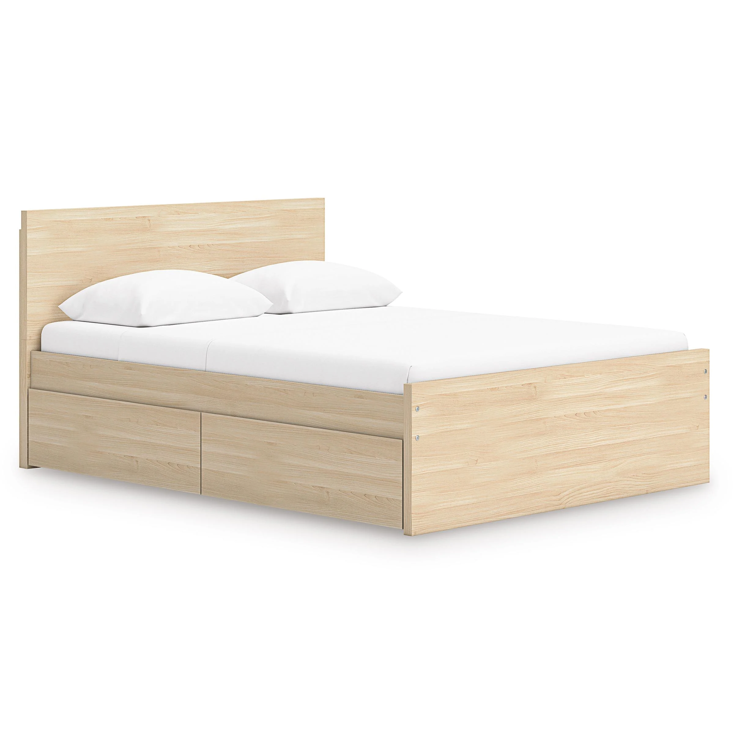 Signature Design by Ashley Onita EB9632B17 Full Panel Platform Bed with 2 Side Storage - Image 1