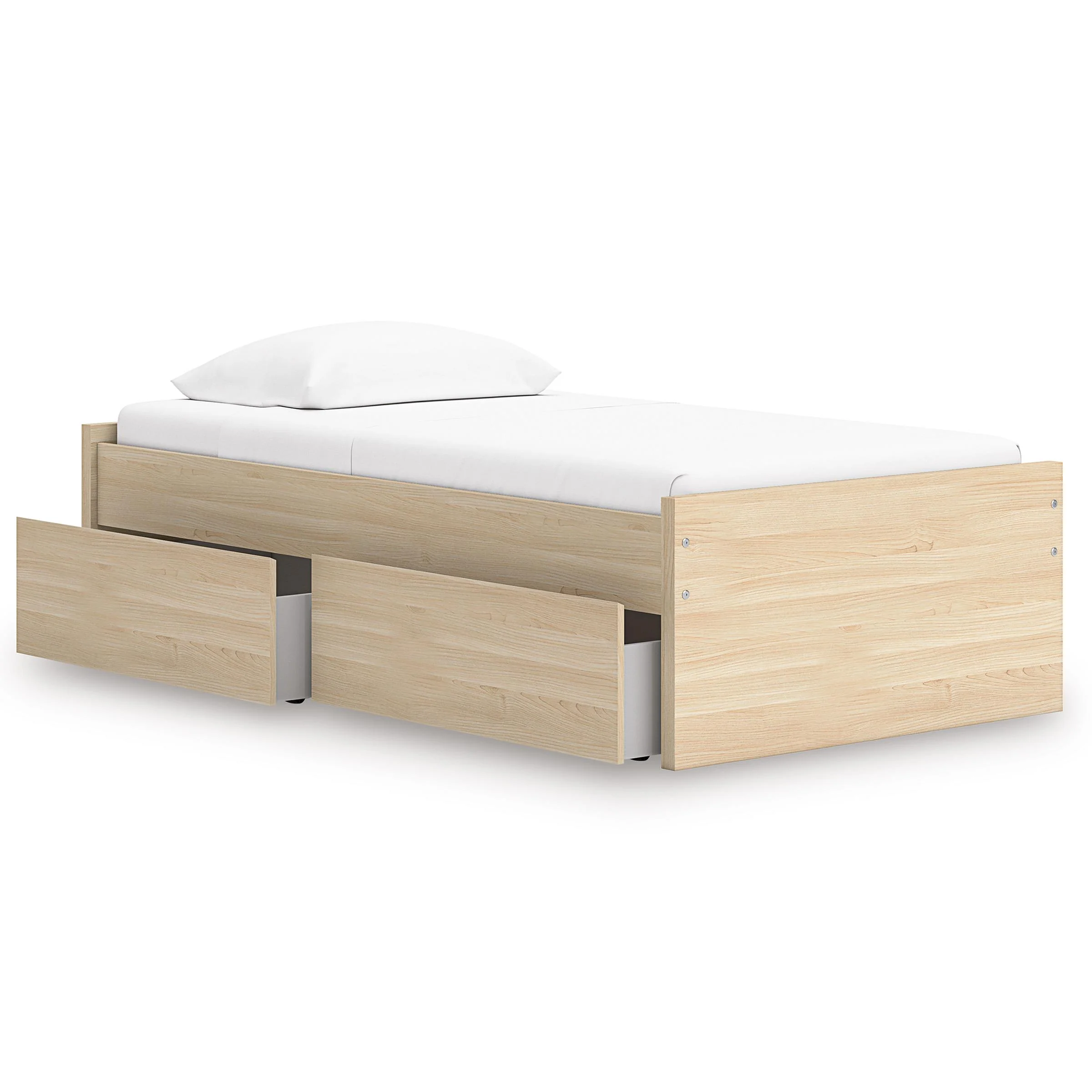 Signature Design by Ashley Onita EB9632B7 Twin Platform Bed with 1 Side Storage - Image 2