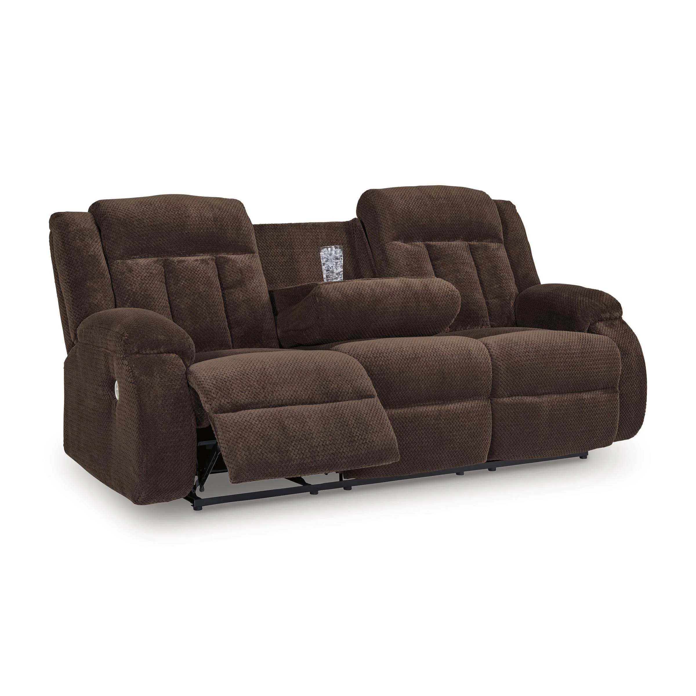 Signature Design by Ashley Free Wake PC2140699 Reclining Power Sofa with Drop Down Table - Image 1