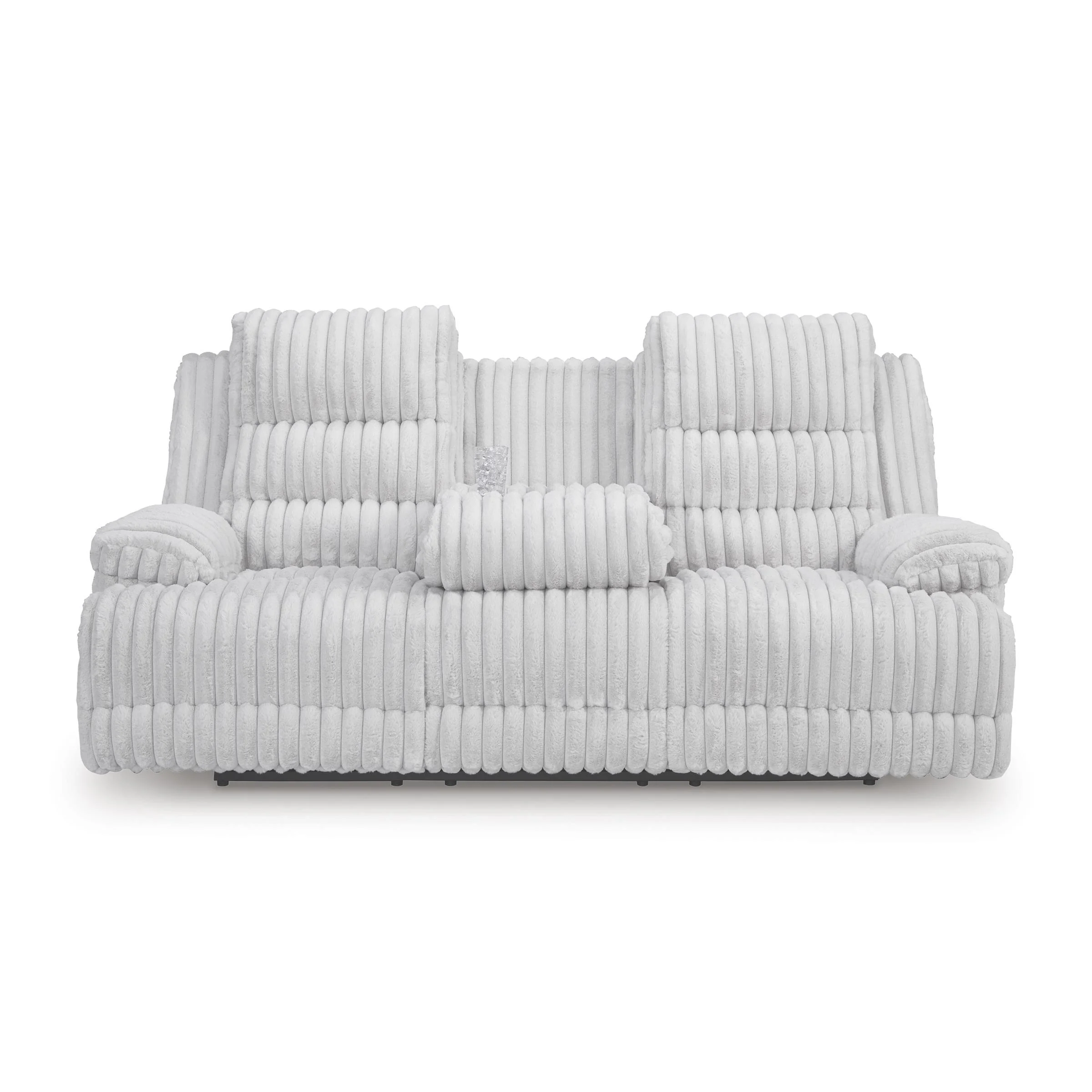 Signature Design by Ashley Rhines Falls PC4280499 Reclining Power Sofa with Drop Down Table - Image 3
