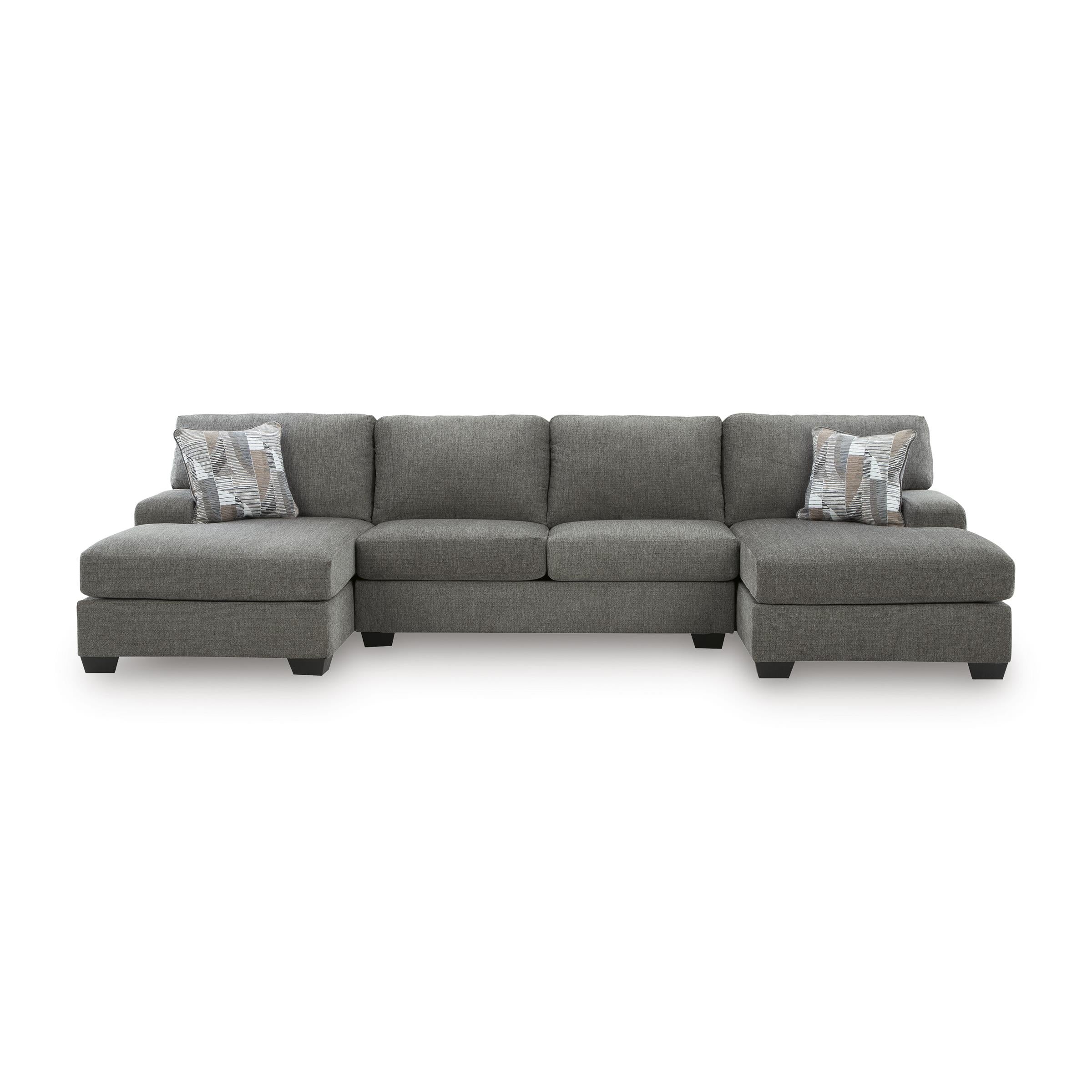 Signature Design by Ashley Clarington PC48405S7 3 pc Sleeper Sectional with Double Chaise