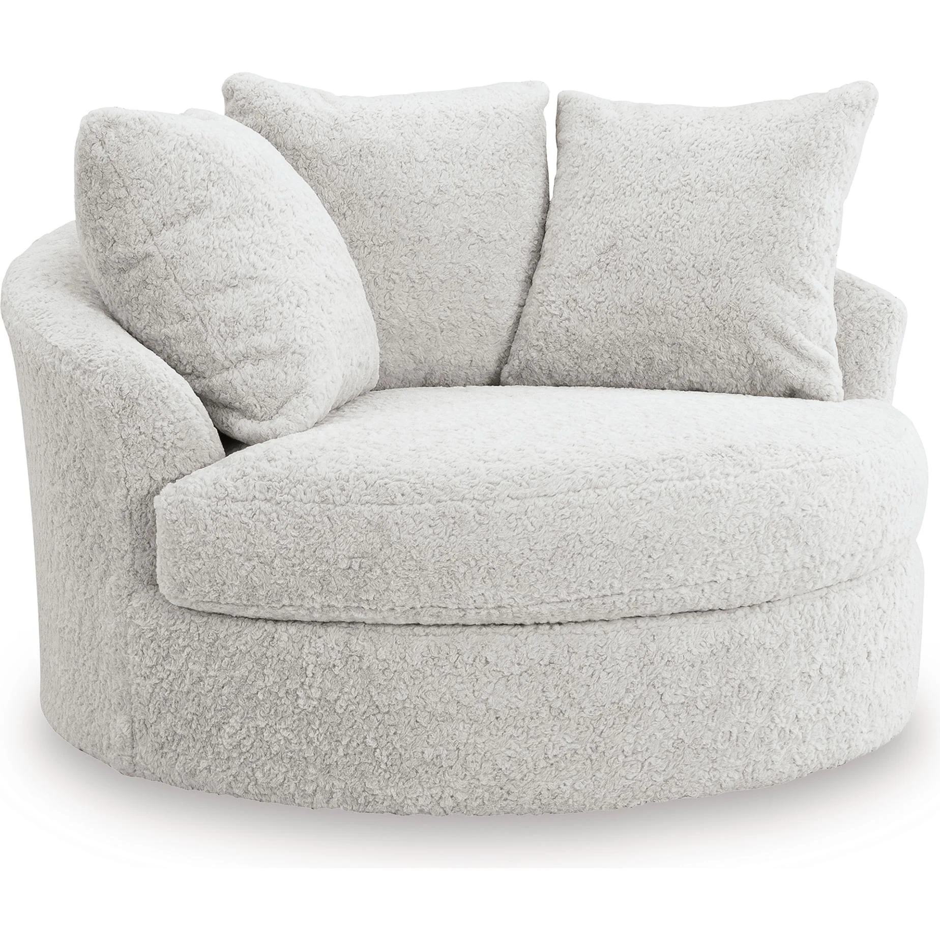 Signature Design by Ashley Cuddle Plush PC5910621 Oversized Swivel Accent Chair - Image 1