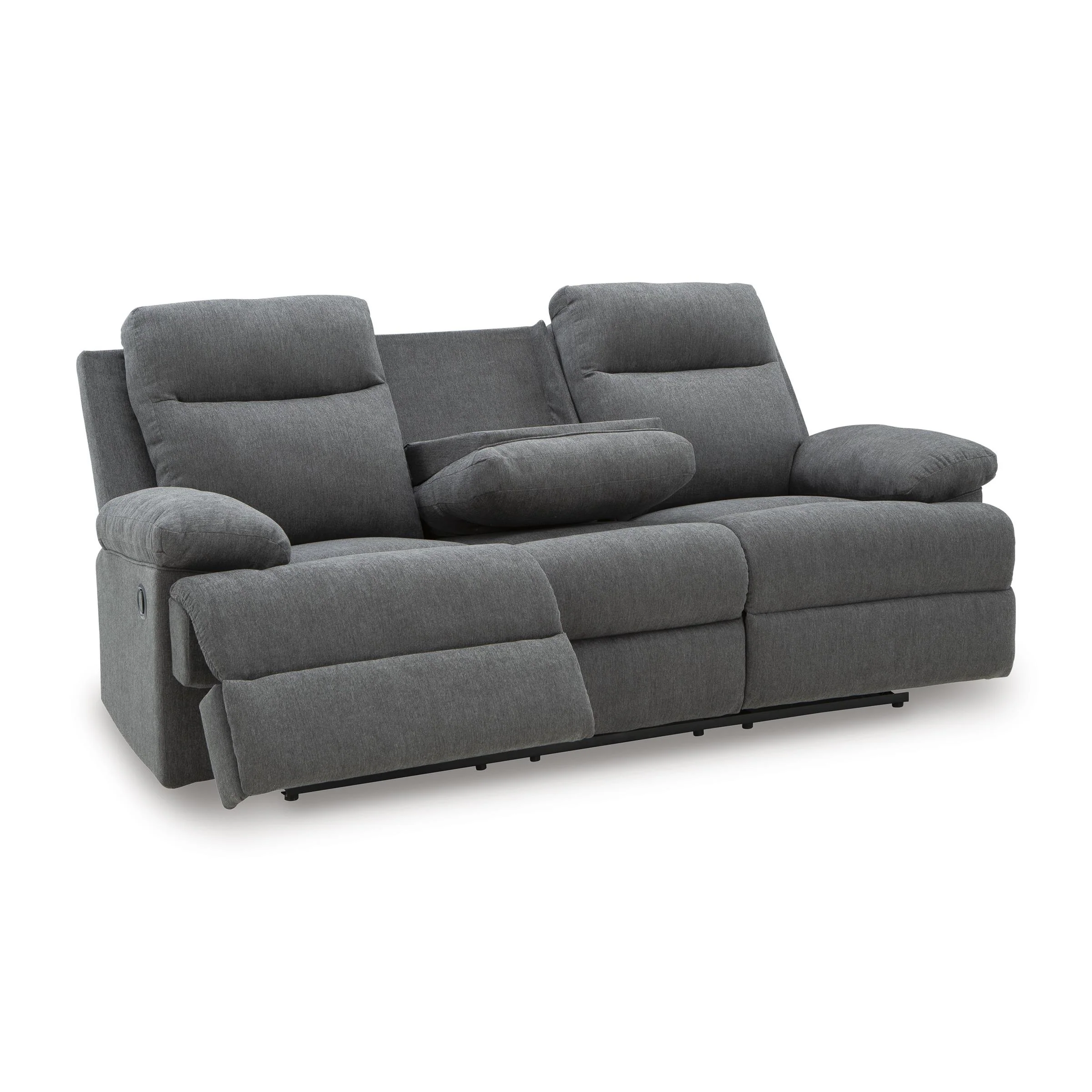 Signature Design by Ashley Side-Swipe PC9140689 Reclining Sofa with Drop Down Table - Image 2