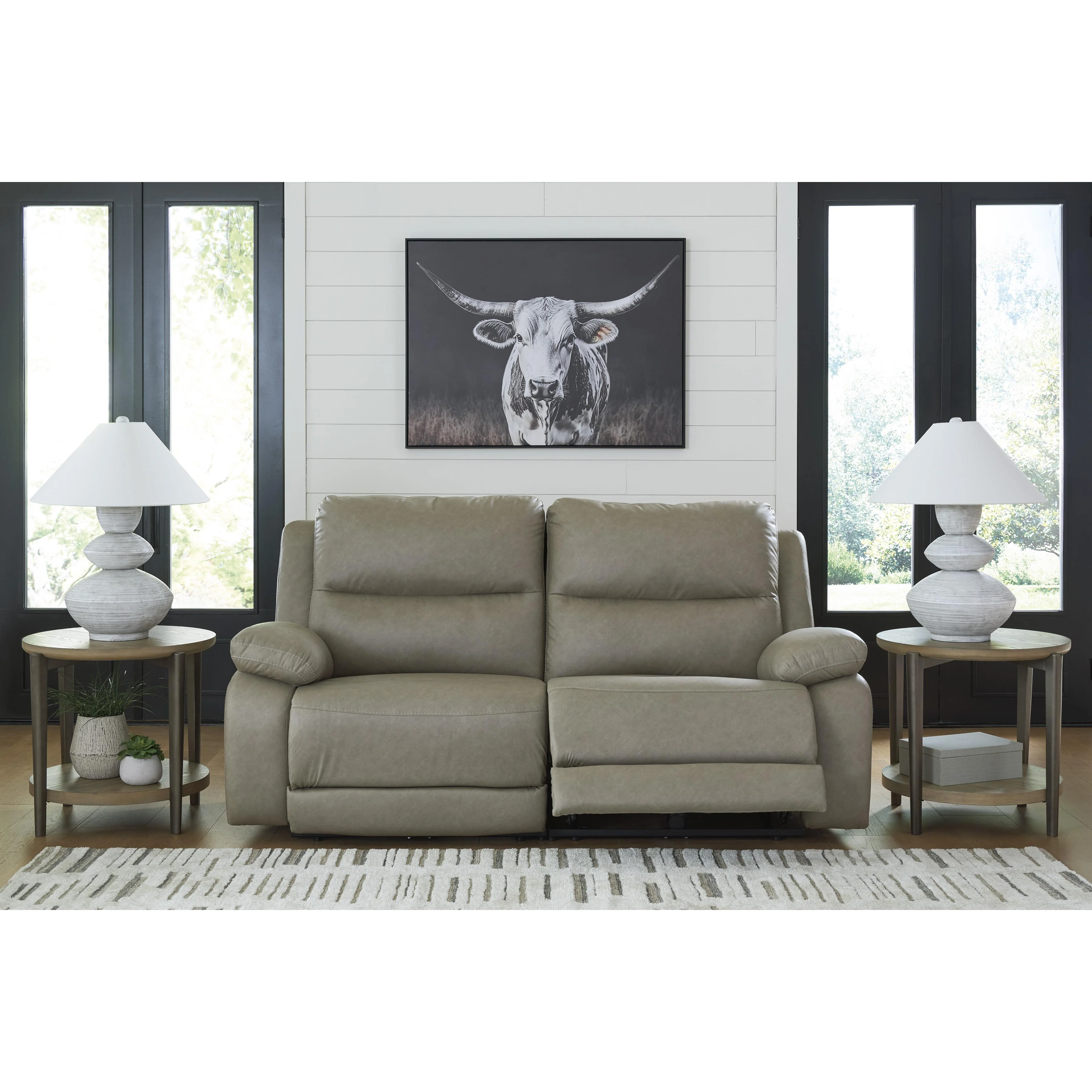 Signature Design by Ashley Narwhal Place PC99201S21 2 pc Reclining Loveseat - Image 3