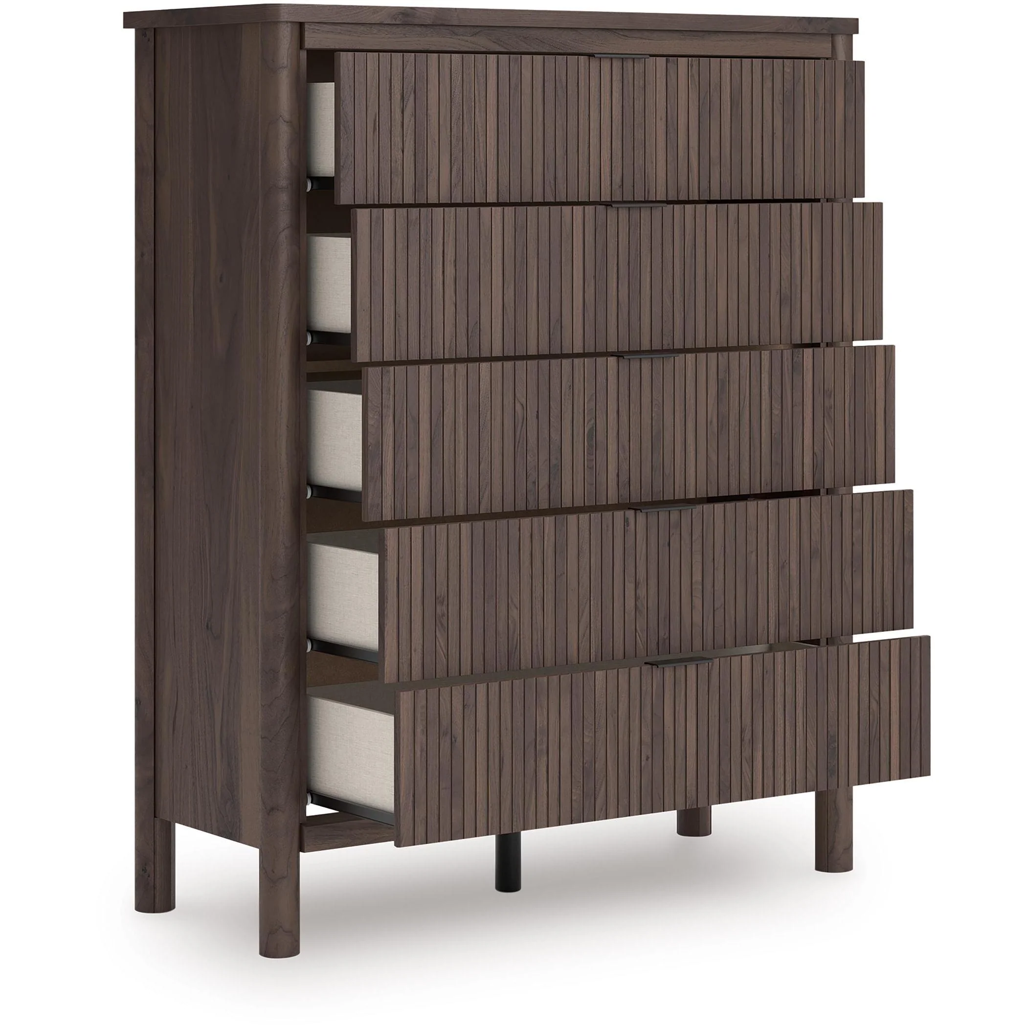 Signature Design by Ashley Pamytta PCB2614-46 Five Drawer Wide Chest - Image 2