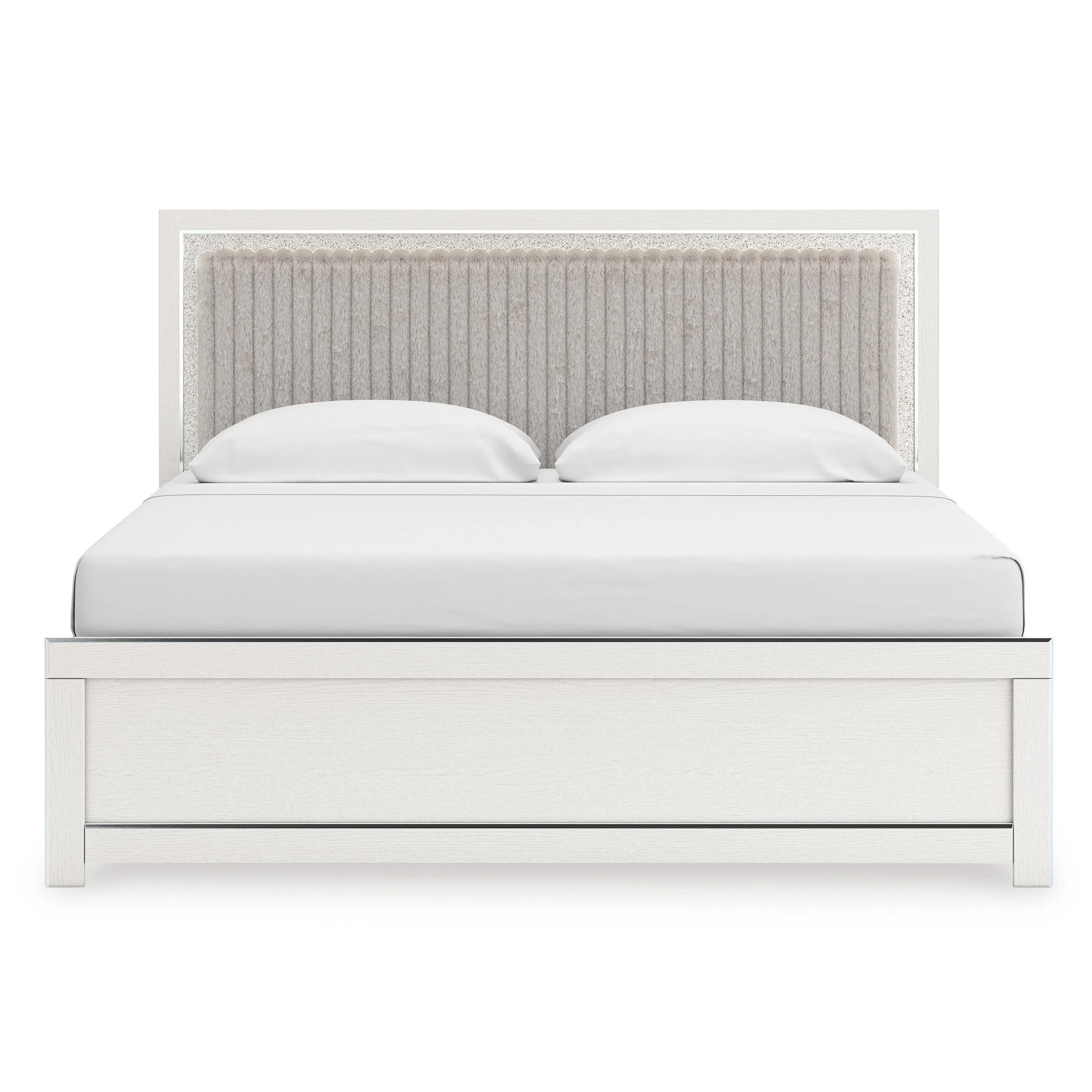 Signature Design by Ashley Zuraleus PCB3381B10 King Upholstered Panel Bed - Image 2