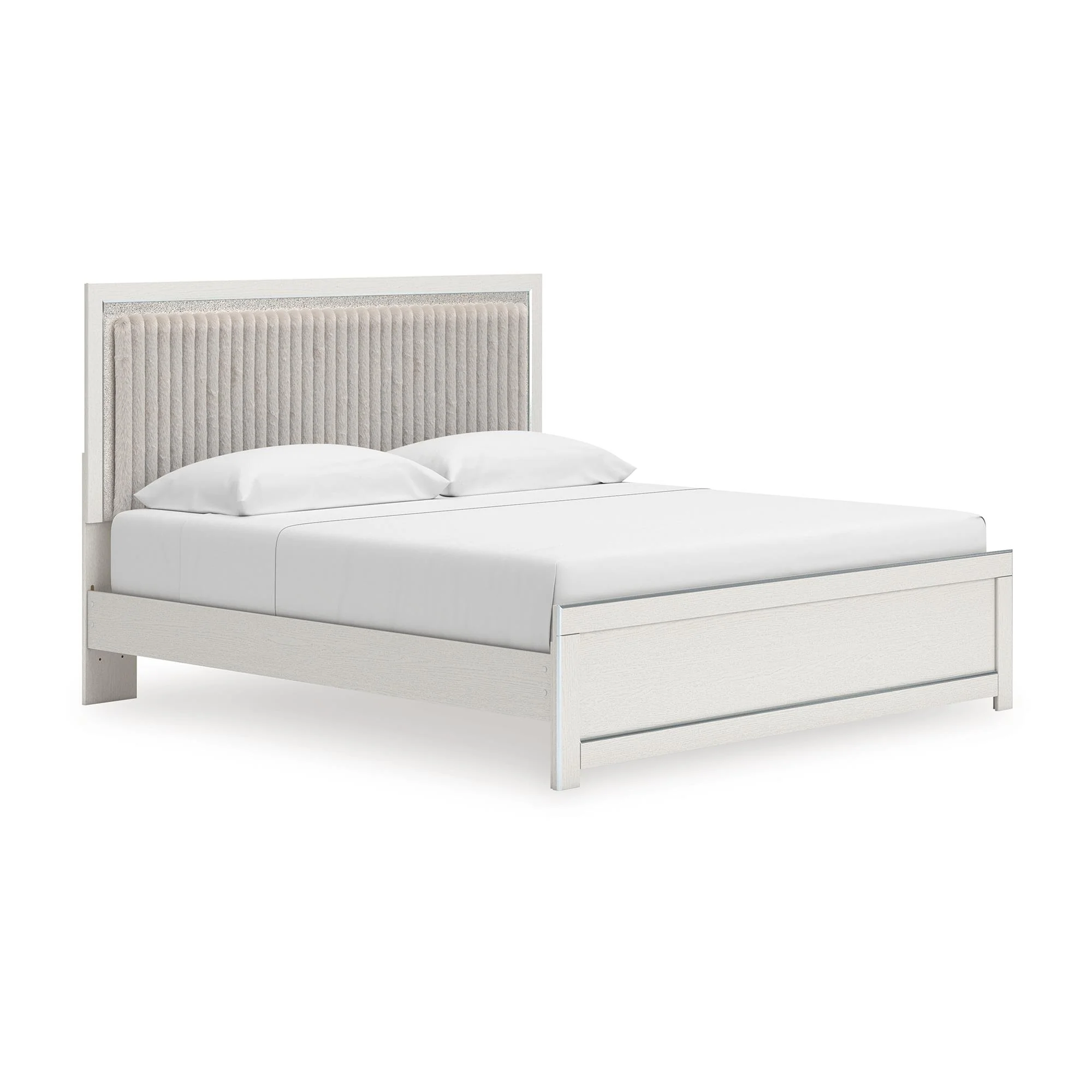 Signature Design by Ashley Zuraleus PCB3381B8 King Upholstered Panel Bed - Image 1