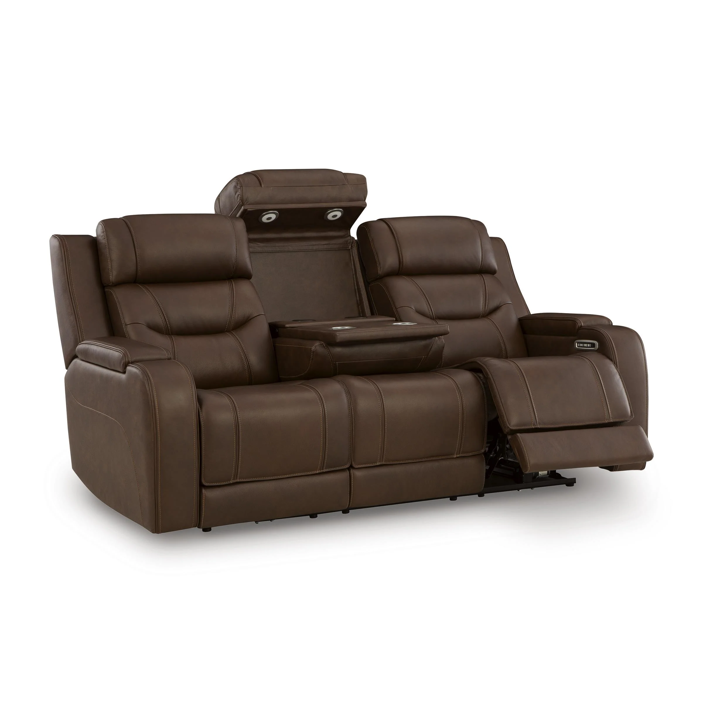 Signature Design by Ashley Knightington PCU1160215A Power Reclining Sofa with Audio Seating - Image 2