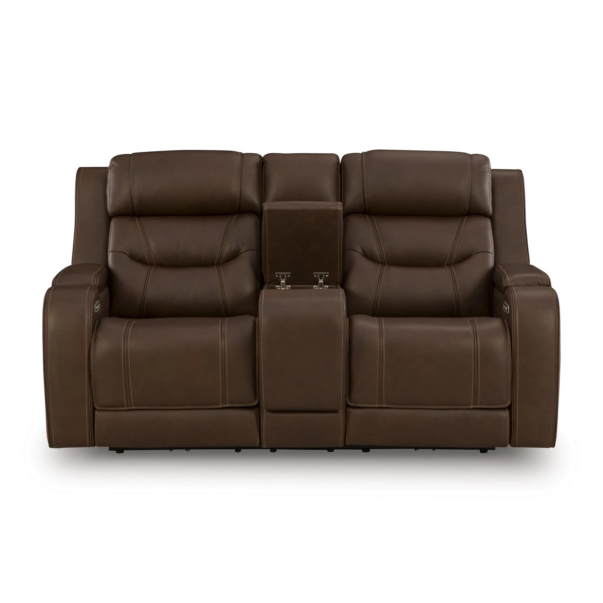Signature Design by Ashley Knightington PCU1160218A Power Reclining Love with Audio Seating - Image 3