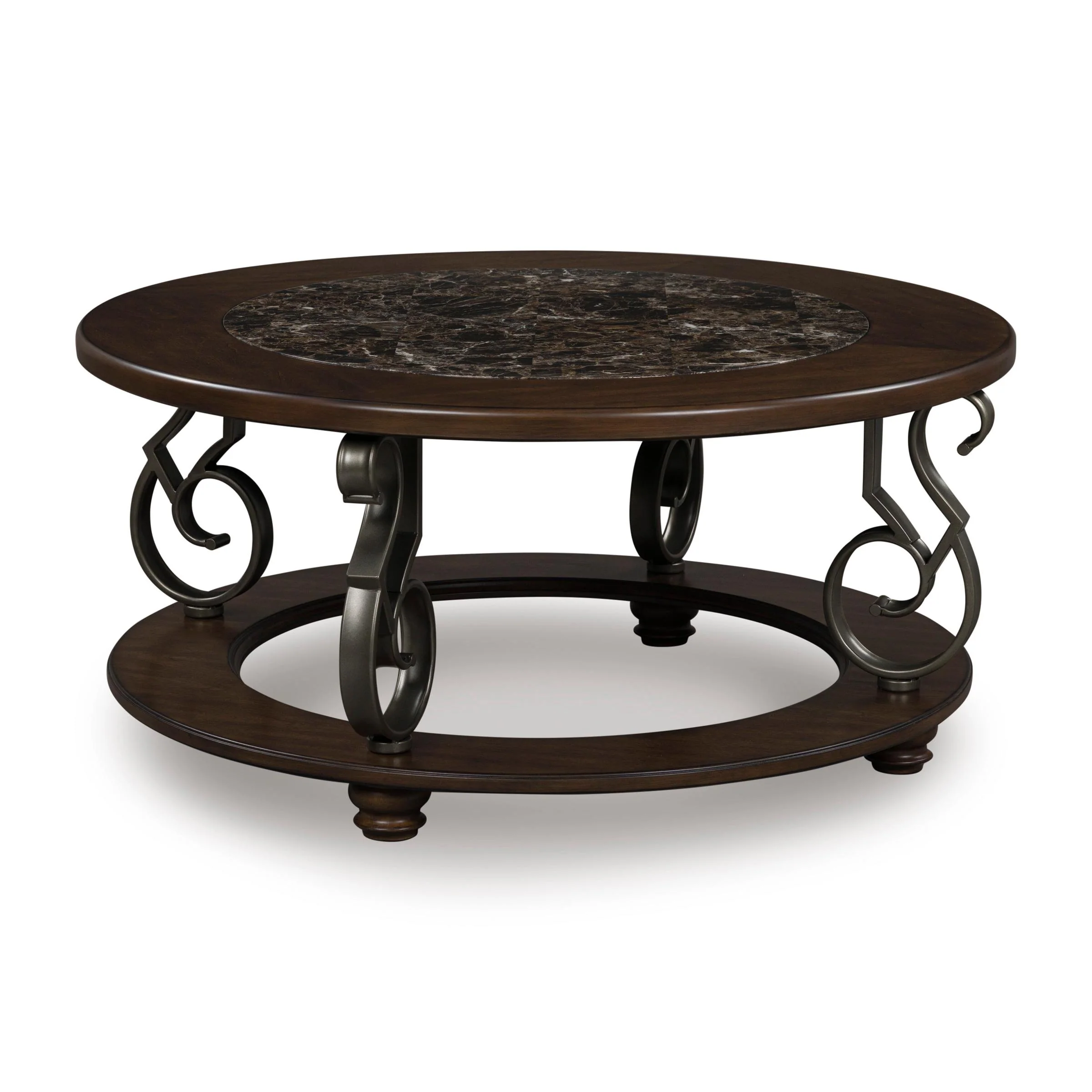 Signature Design by Ashley Frallyn T623-8 Round Cocktail Table - Image 1