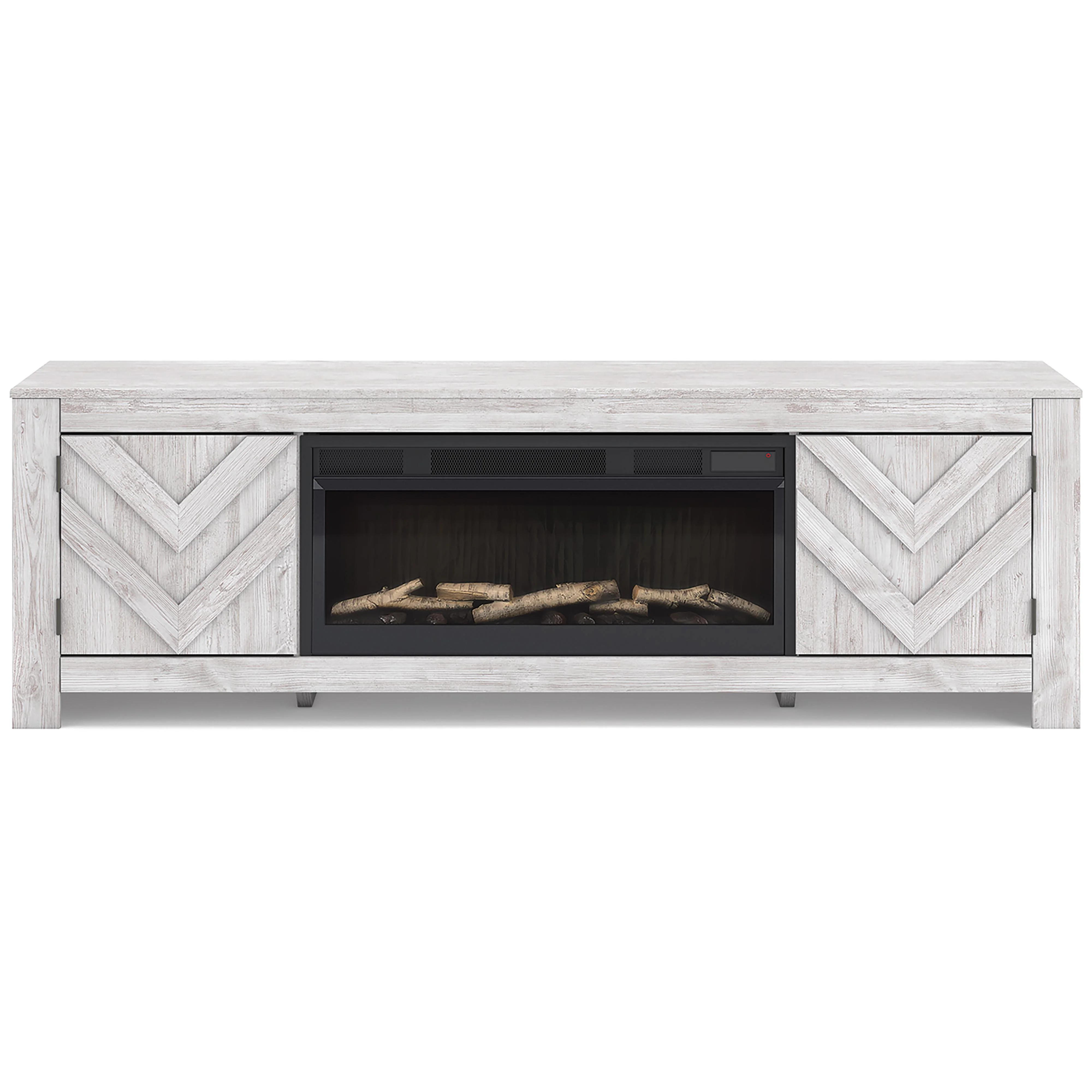 Signature Design by Ashley Cayboni W3788W1 71" TV Stand with Electric Fireplace - Image 1