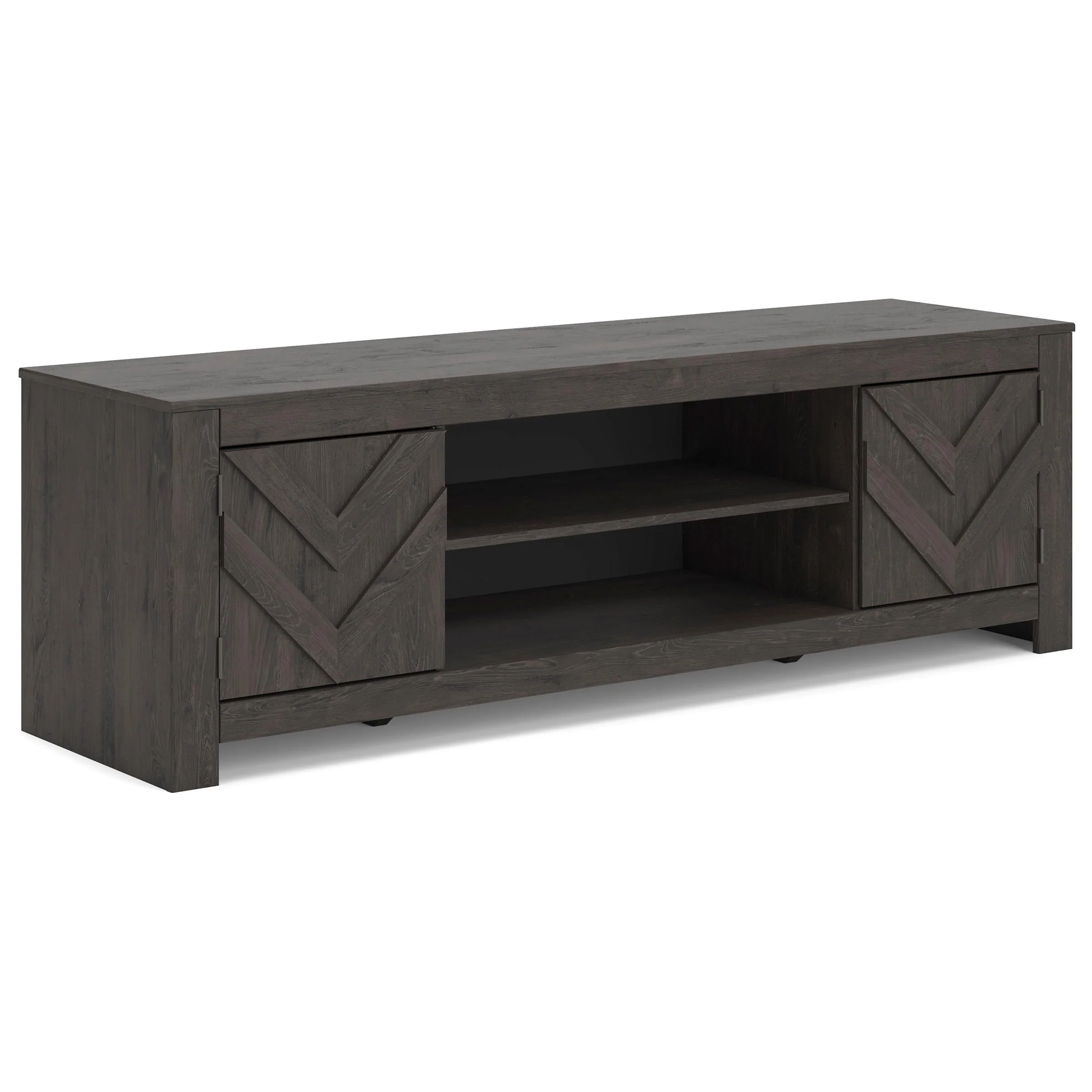 Signature Design by Ashley Cayboni W3789-68 LG TV Stand with Fireplace Option - Image 1