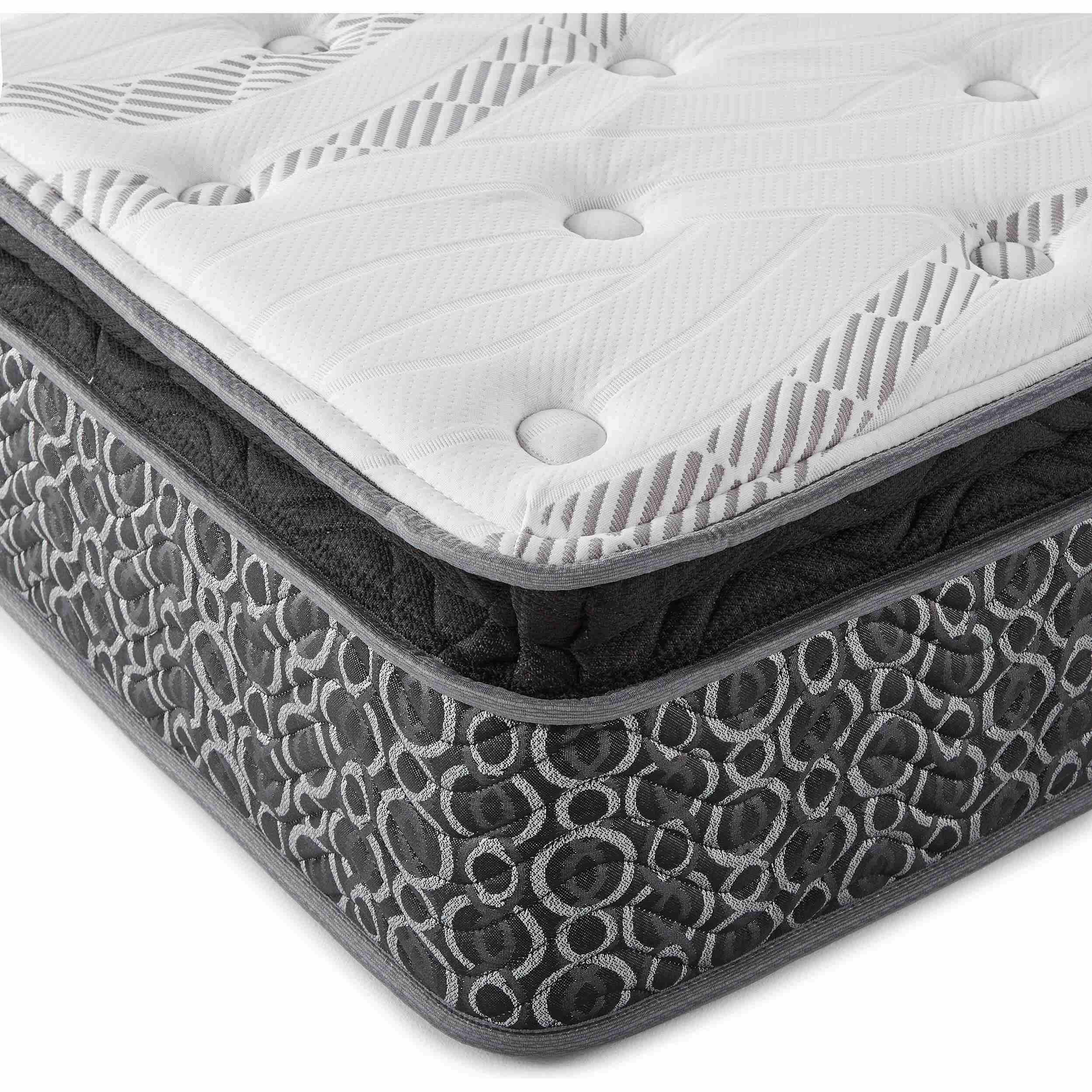 Coaster Furniture Hayes 350362KW 11" California King Pillow Top Foam Hybrid Mattress - Image 2
