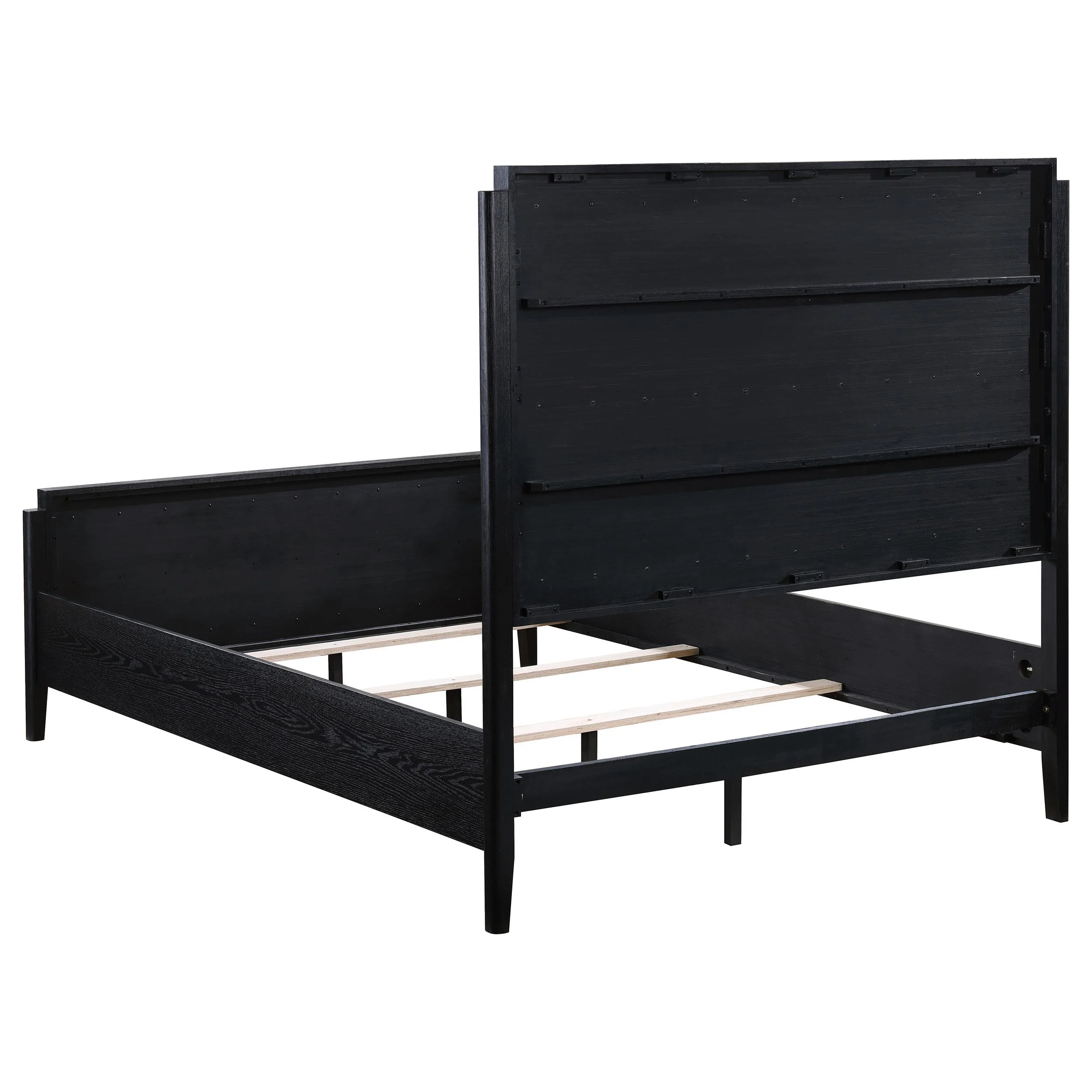 Coaster Furniture Brookmead 224710KE 60-inch Upholstered Eastern King Bed - Black - Image 3
