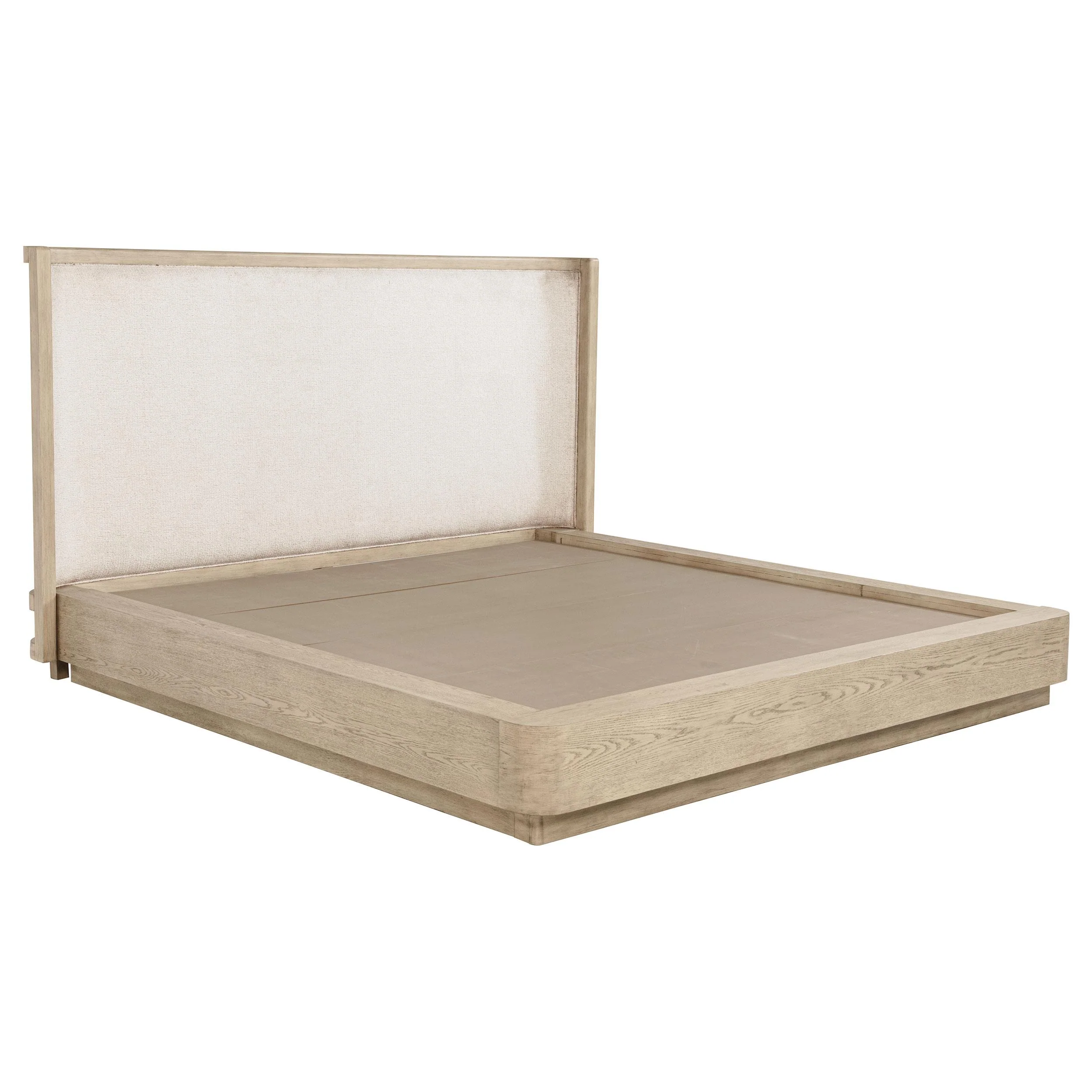 Coaster Furniture Kailani 225041Q 49-inch Queen Wingback Bed - Beige Oak - Image 1