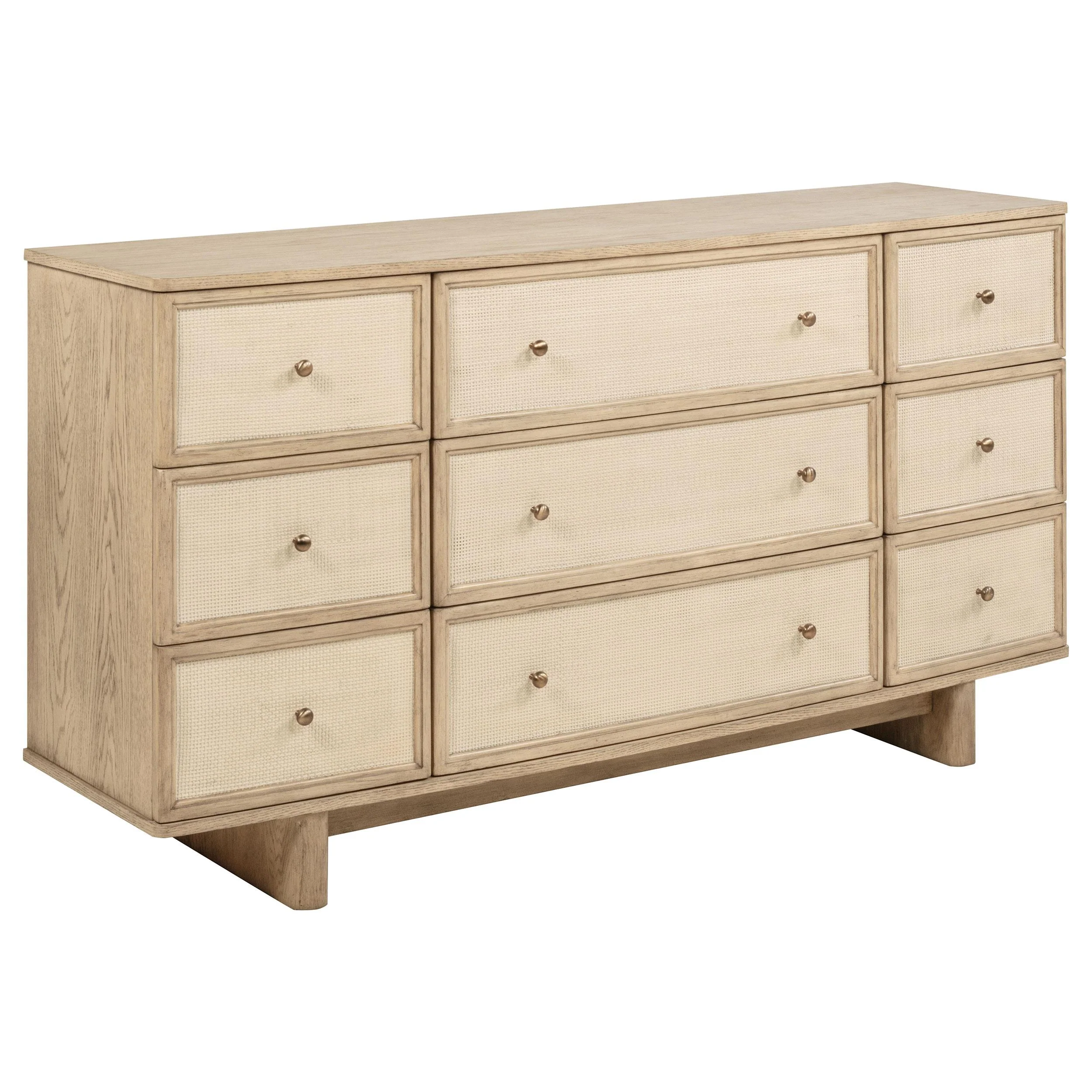 Coaster Furniture Kailani 225043 9-Drawer Dresser Cabinet - Beige Oak - Image 1