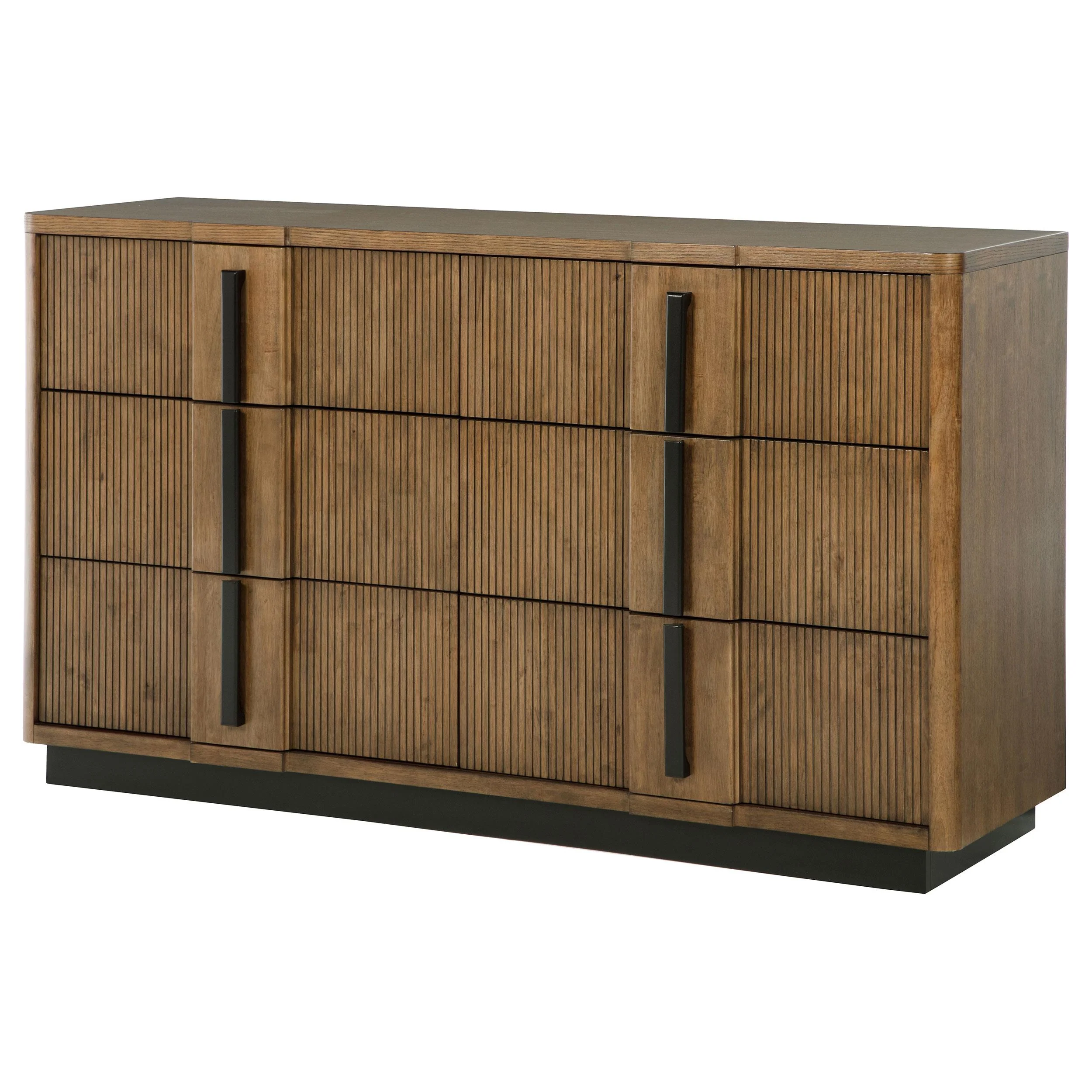 Coaster Furniture Terrace 224903 6-Drawer Dresser Cabinet - Ash Brown - Image 3